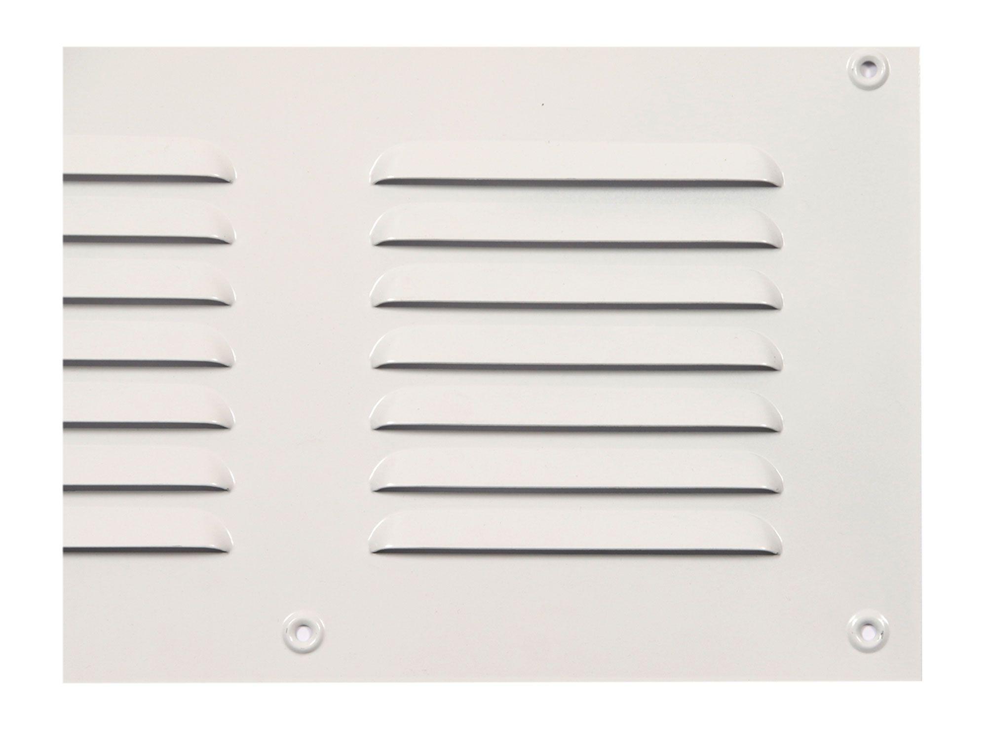 Ventilación 30x30 cm aluminio esmaltado blanco-1