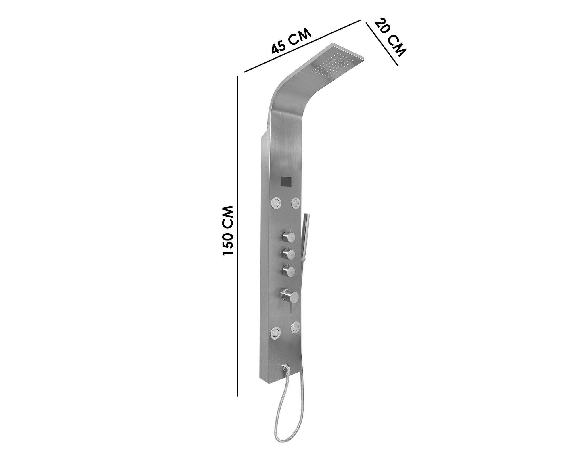 Columna ducha 150 cm 4 jets Vessanti-6