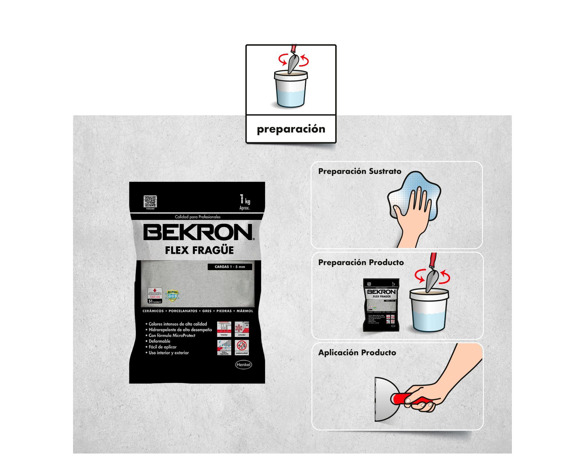 Fragüe 1 kg Flex ostra Bekron-8