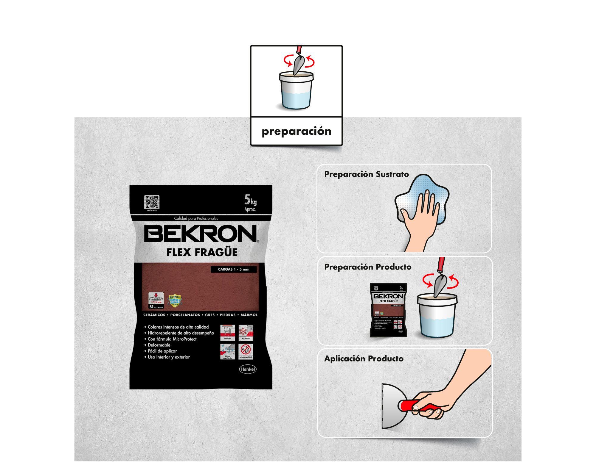 Fragüe 5 kg Flex canela Bekron-8