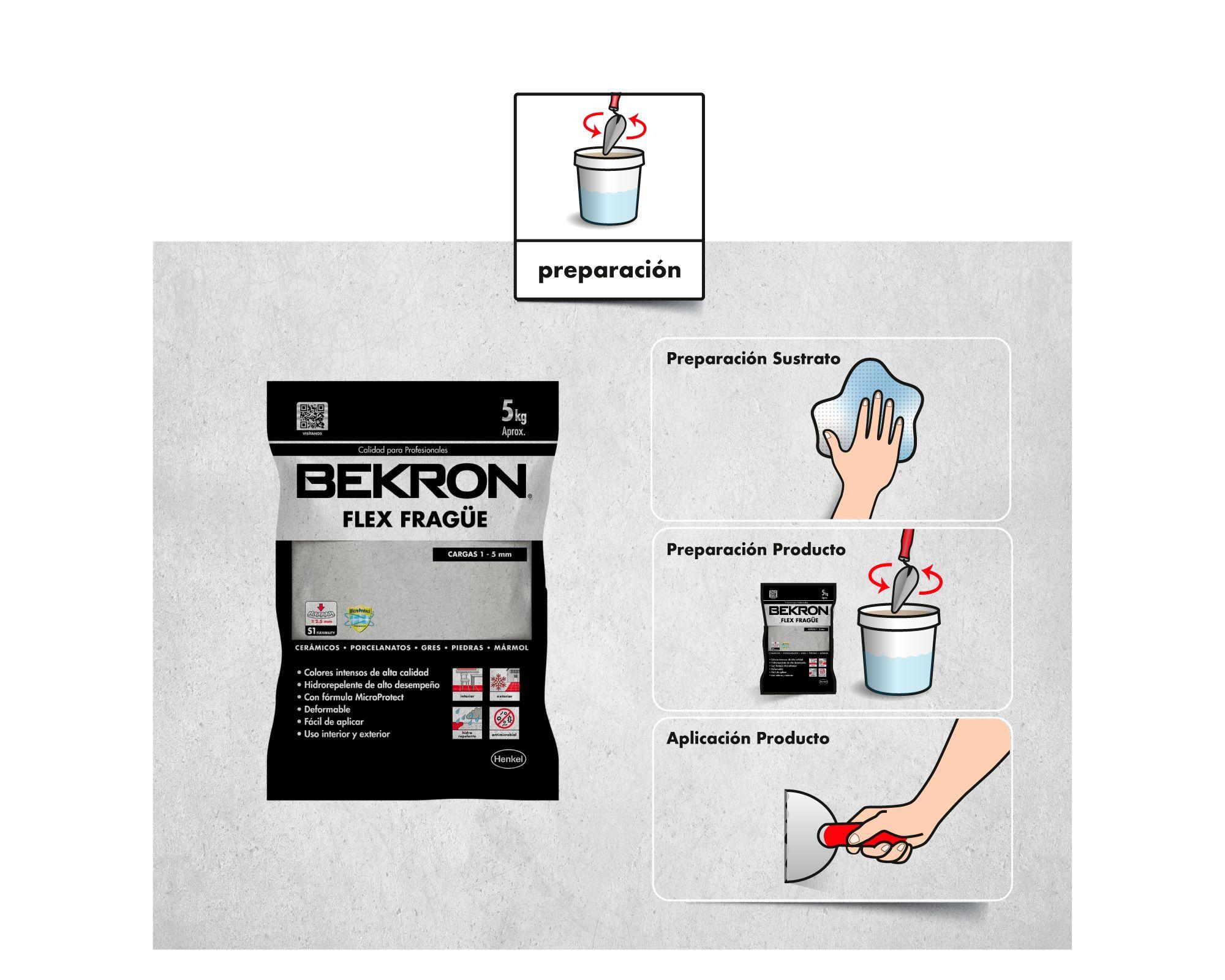 Fragüe 5 kg Flex ostra Bekron-5