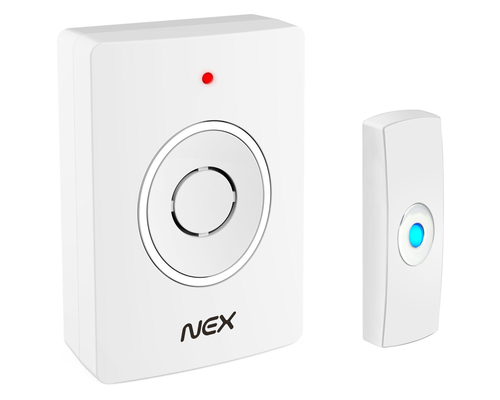 Timbre inalámbrico 16 melodías RL 3936 blanco Nex-1