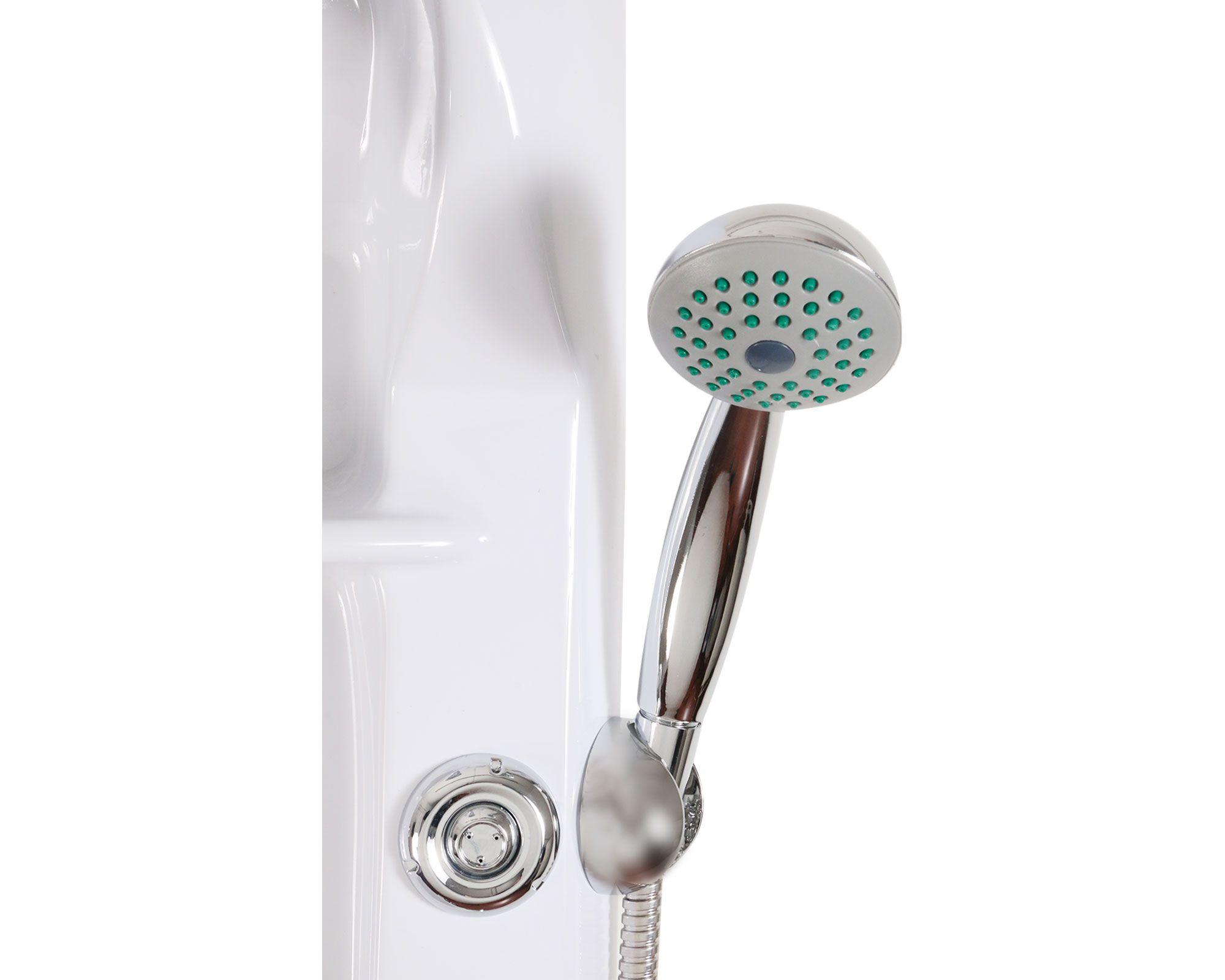 Columna ducha 90 cm 6 jets Basic Vessanti-3