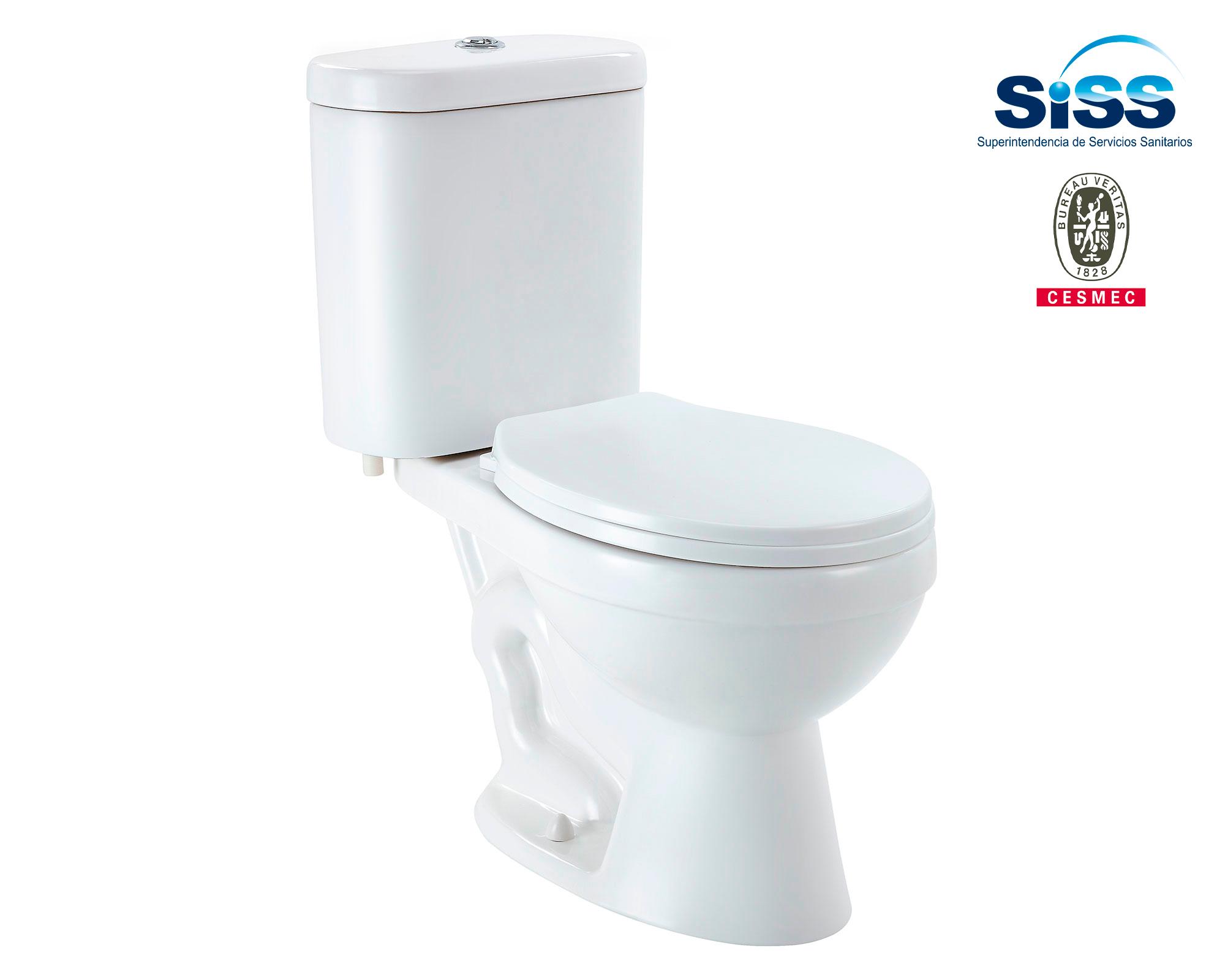 Sanitario 30 cm Turner 2 piezas-1