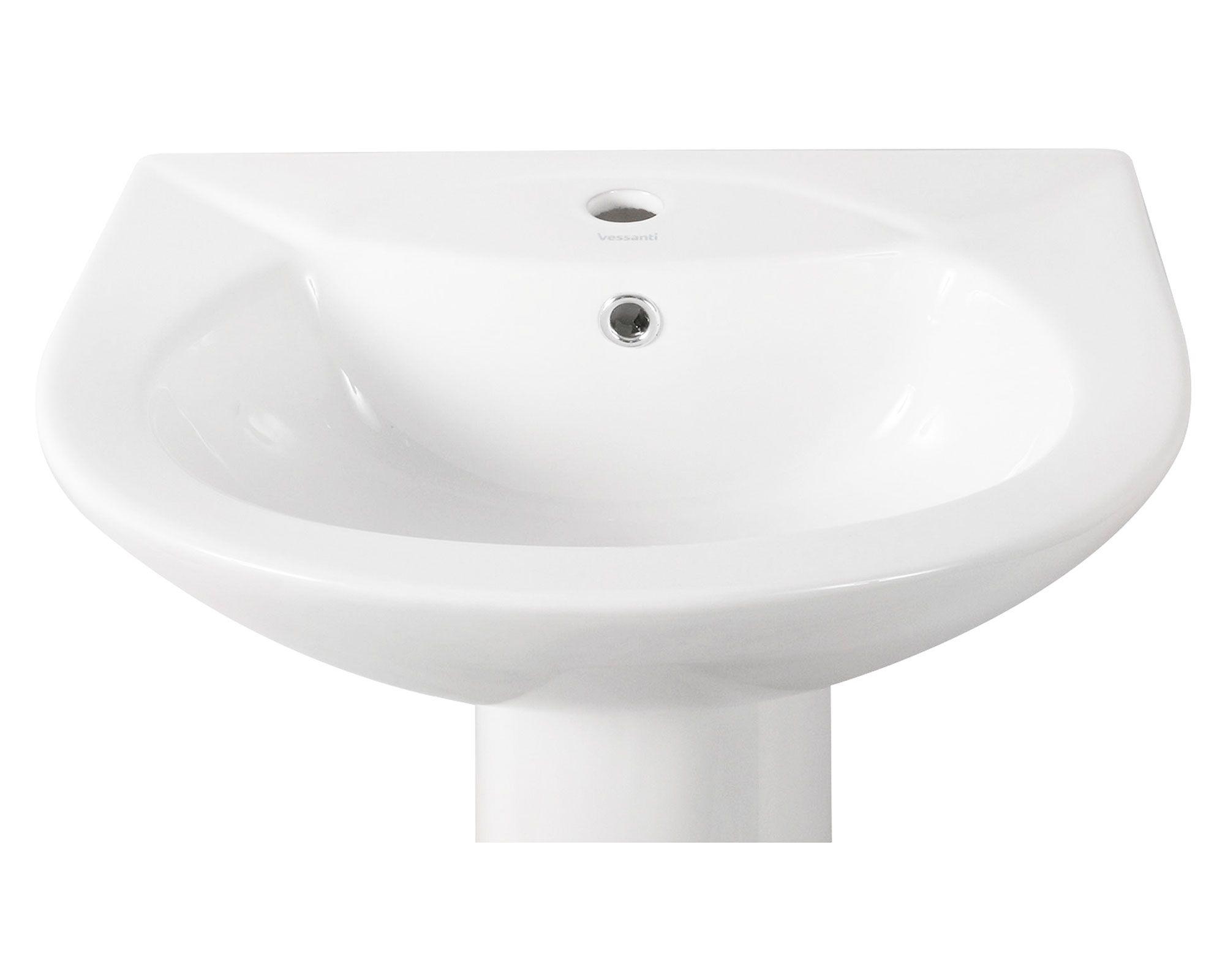 Lavamanos pedestal Bali blanco Vessanti-2
