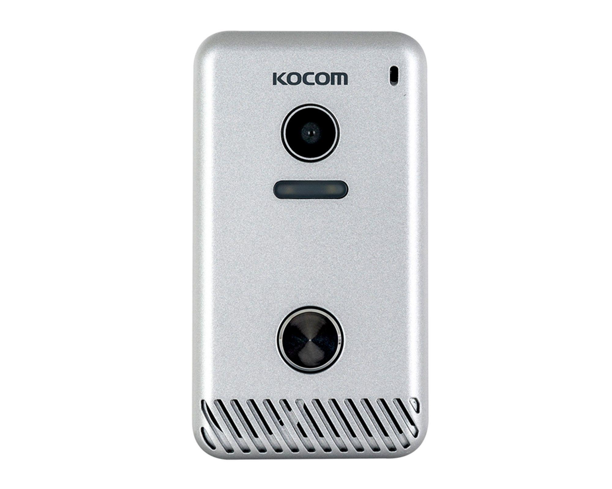 Kit videoportero 4 hilos plomo/ blanco Kocom-2