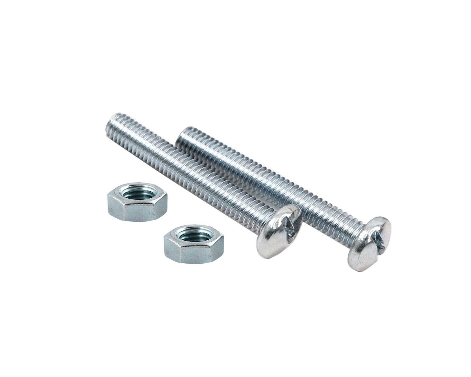 Perno cocina con tuerca M8 x 50 mm zincado 2 unidades Arnik-0