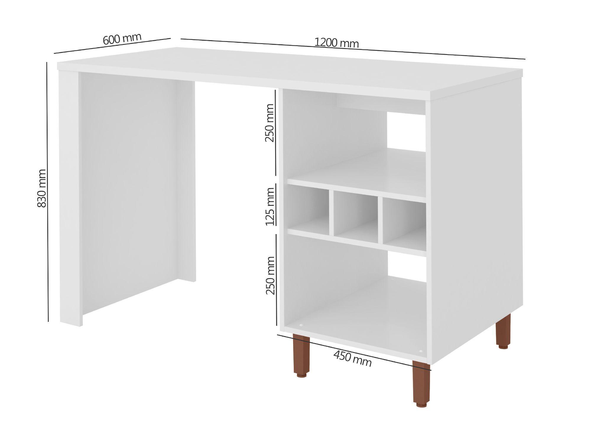 Mesa de cocina Isla terra blanco-5