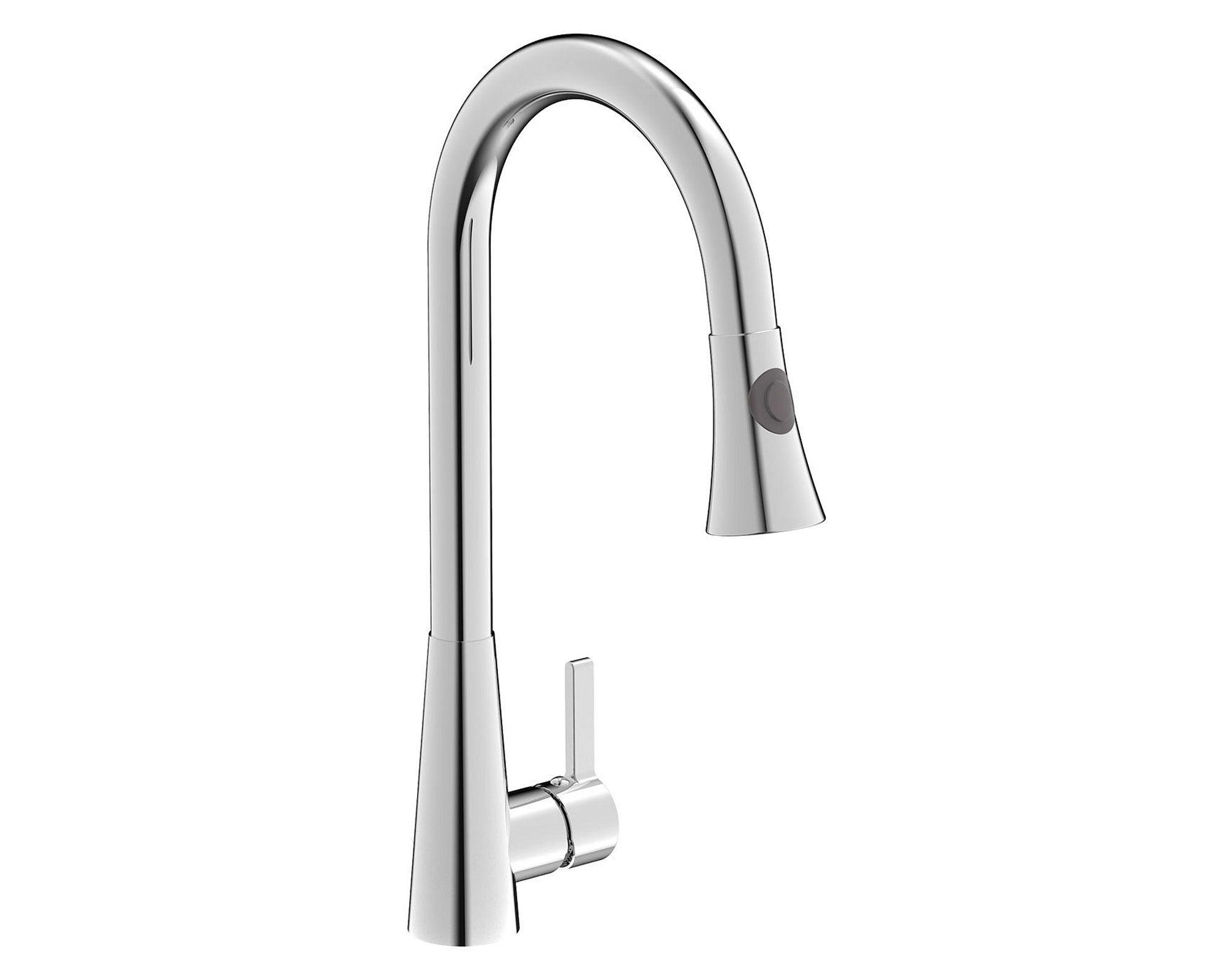 Monomando lavaplatos extraíble Verso cromo Briggs-0