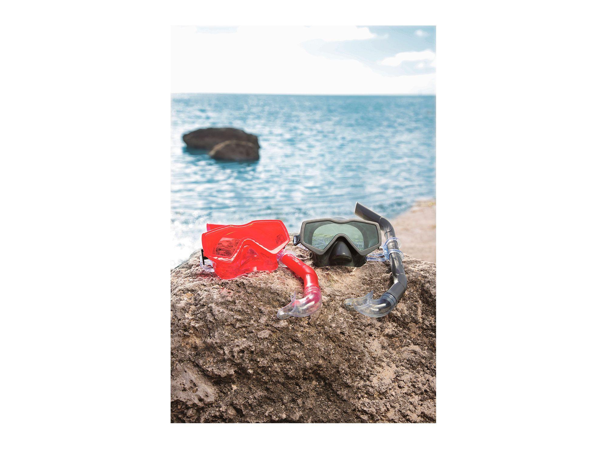 Gafa + tubo buceo Aqua prime Bestway-4