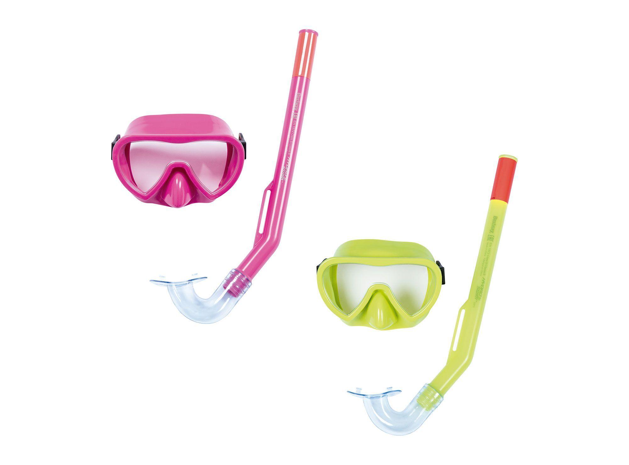 Gafa + tubo buceo Glider essential lil Bestway-2