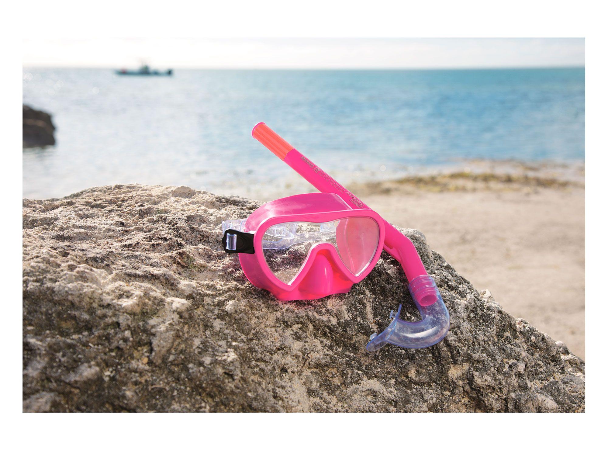 Gafa + tubo buceo Glider essential lil Bestway-4