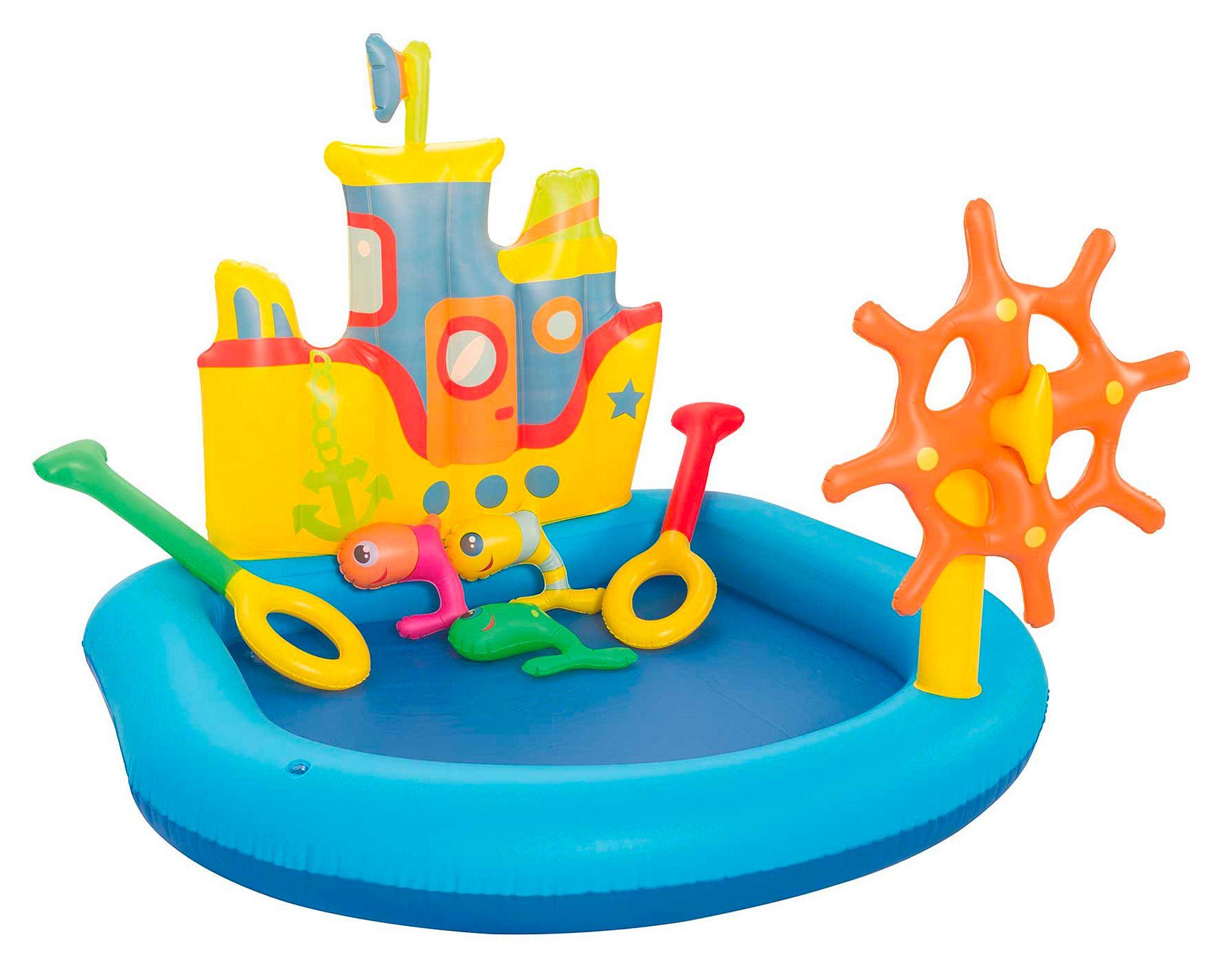 Piscina inflable 1,40 m 84 litros barco Bestway-0