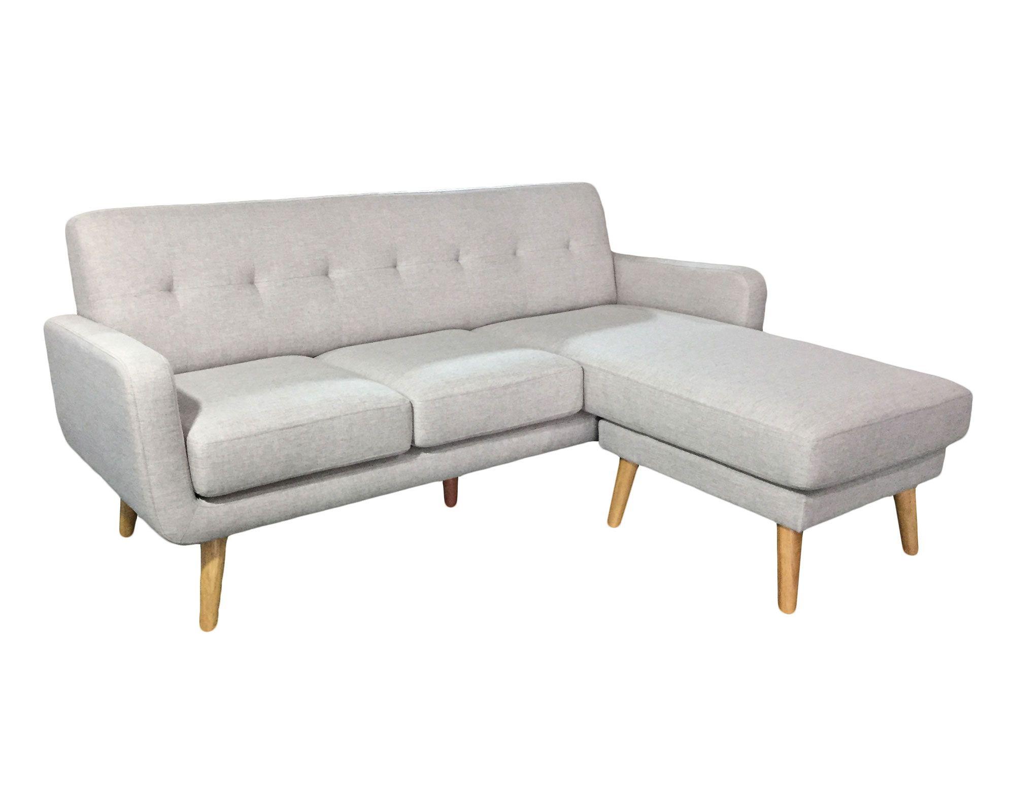 Sofá seccional gris M+Design-1