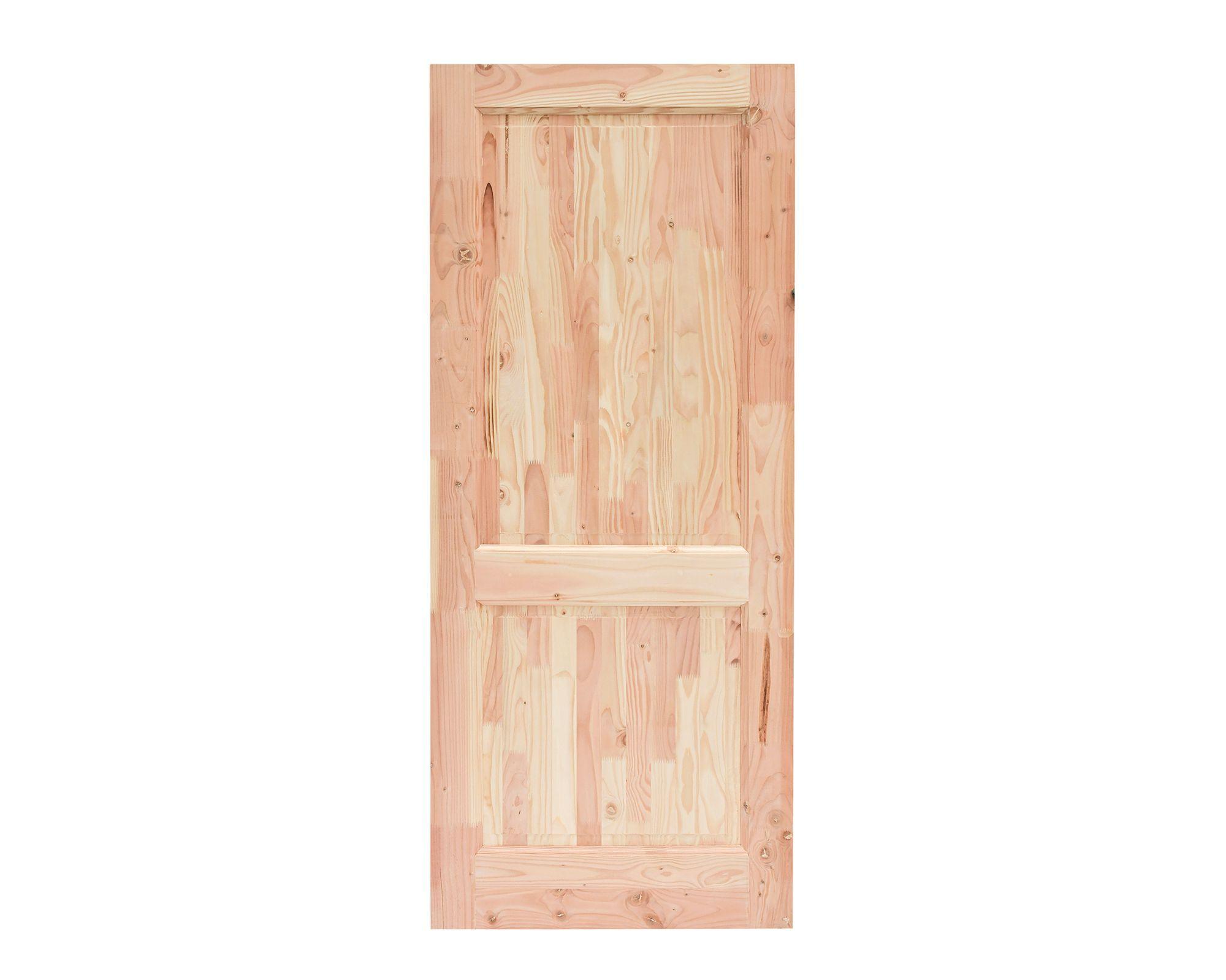 Puerta pino oregón Corral 90x200 cm-1
