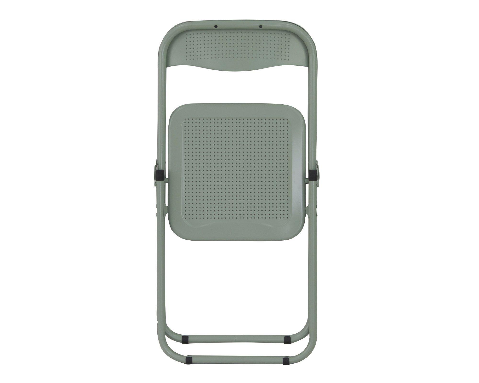 Silla plegable Holes verde M+Design-2