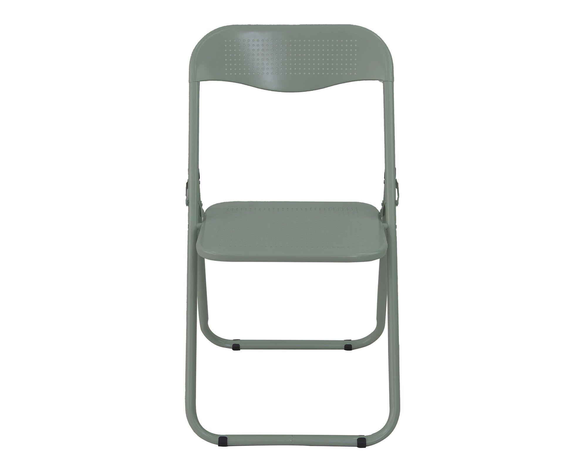 Silla plegable Holes verde M+Design-1
