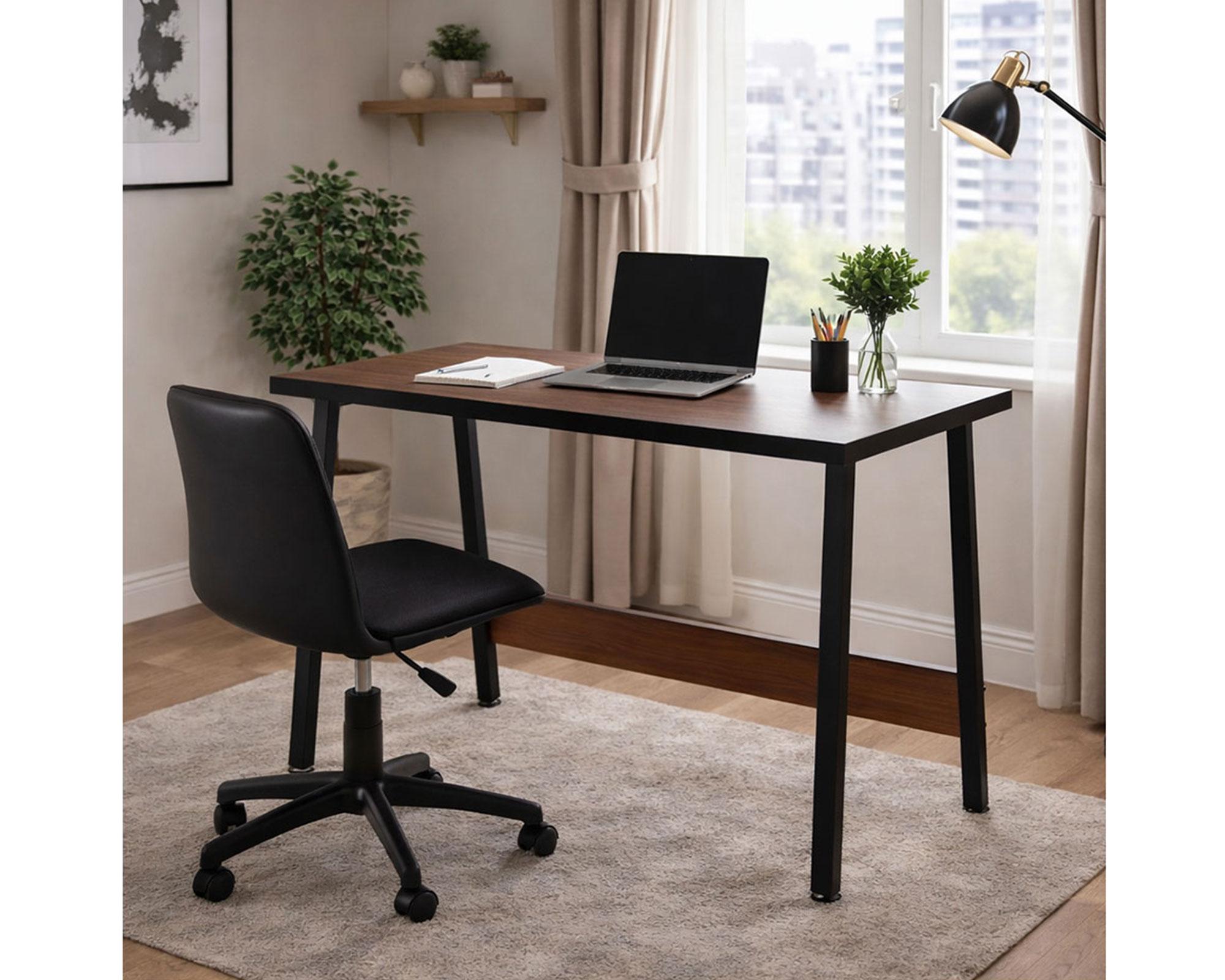 Escritorio Eve negro/nogal M+Design-4