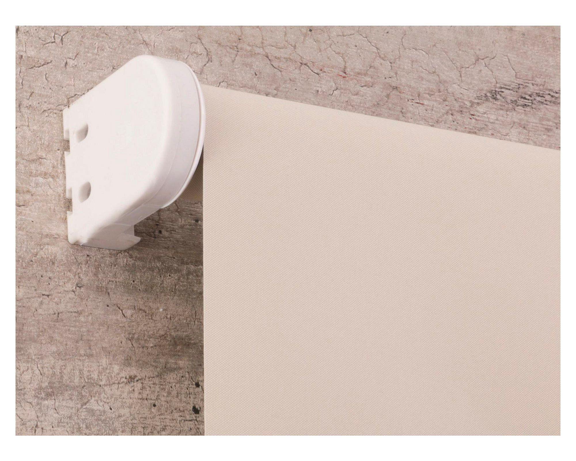 Cortina roller blackout 80x165 cm liso beige Cotidiana-2