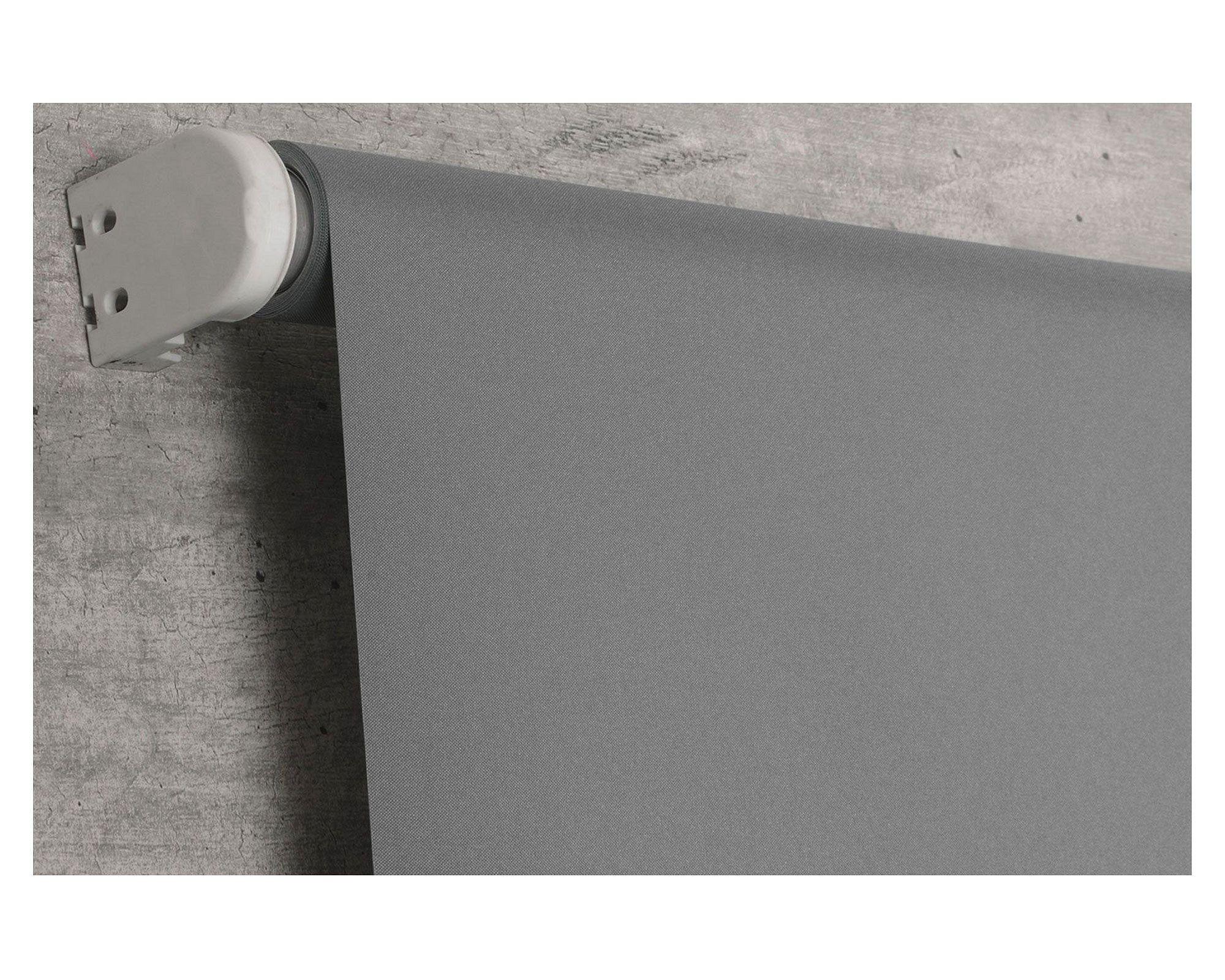 Cortina roller blackout 80x165 cm gris oscuro Cotidiana-2