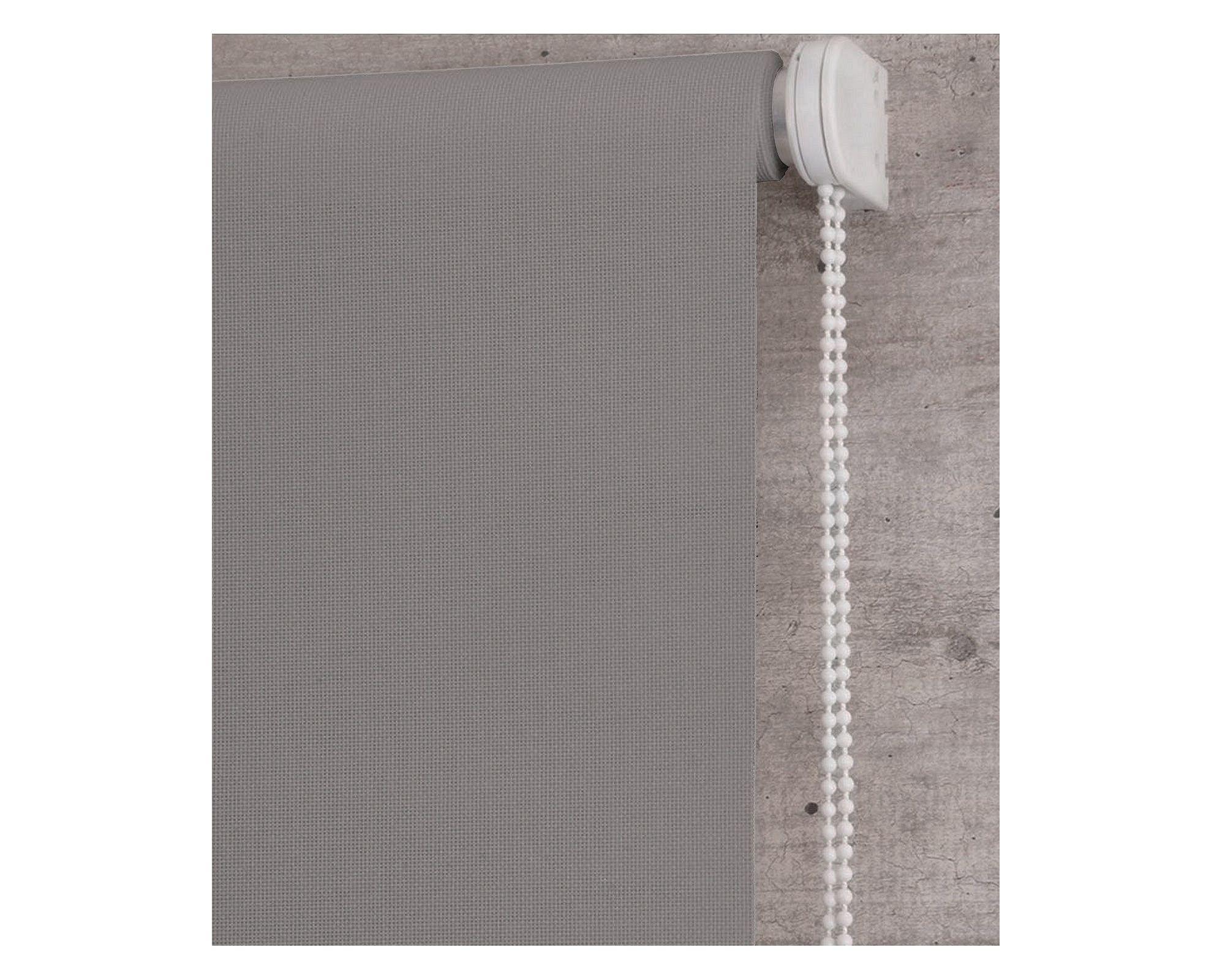 Cortina roller sunscreen 100x165 cm gris Cotidiana-1