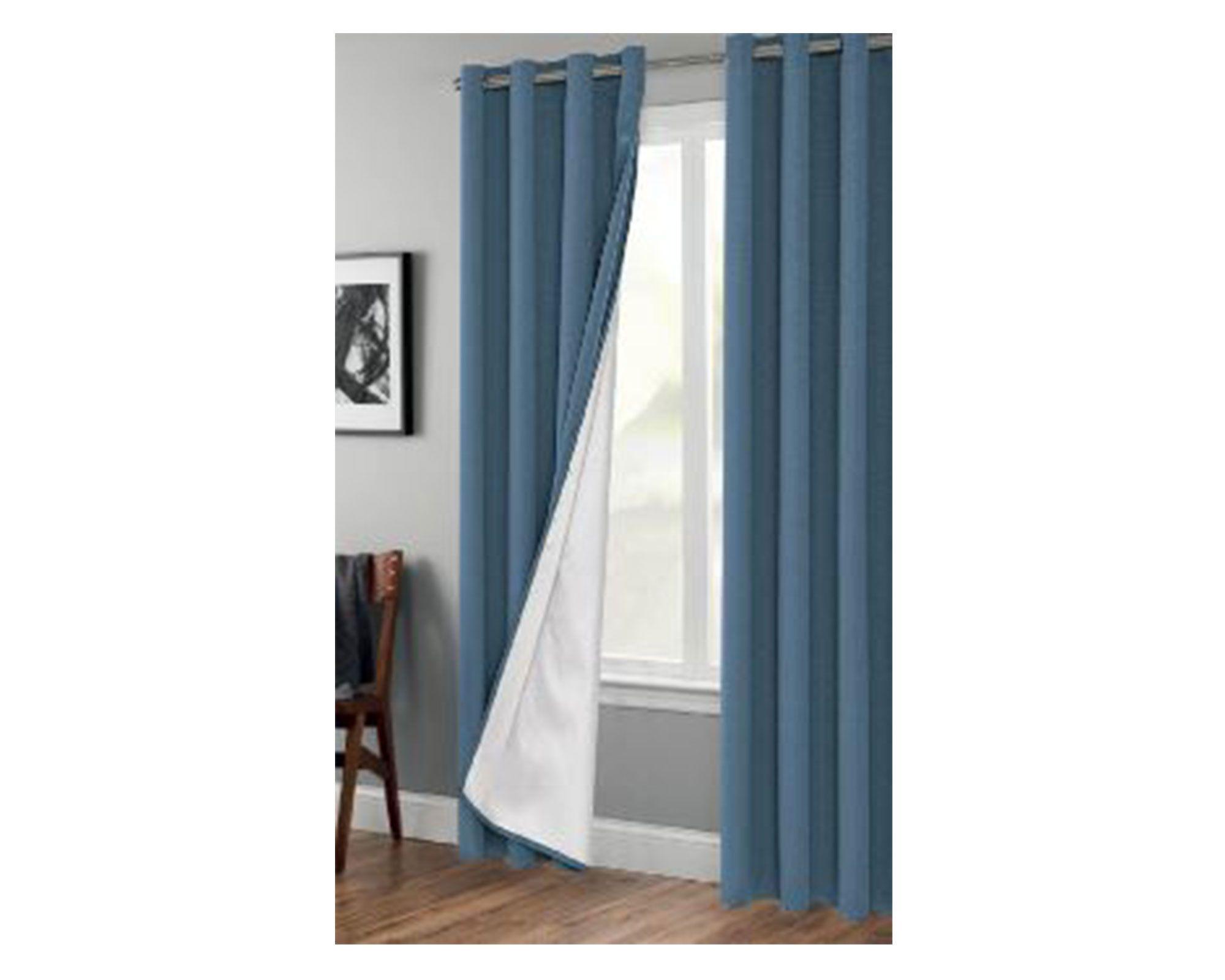 Cortina 140x230 cm azul marino Cotidiana-0