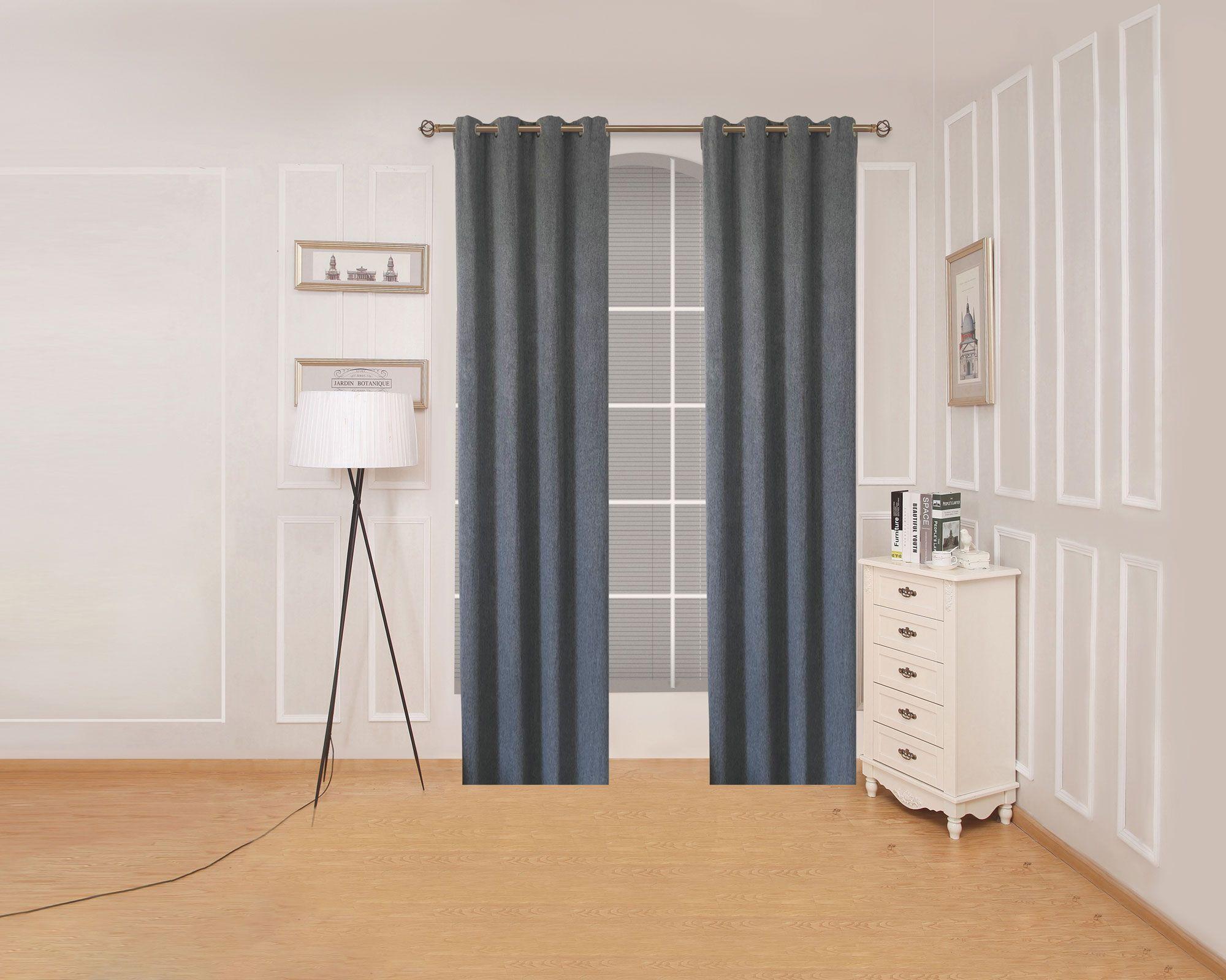 Cortina sunout 140x230 cm gris Cotidiana.-4