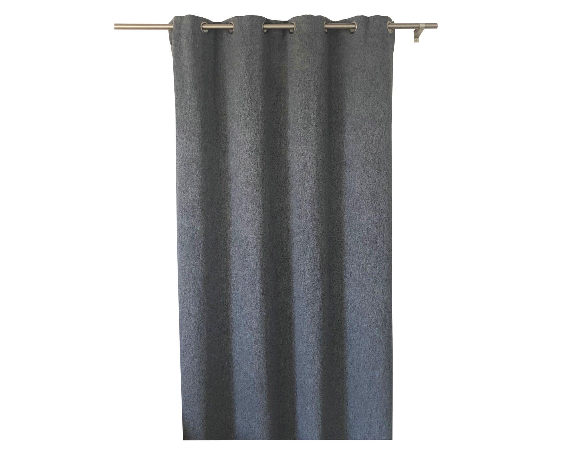 Cortina sunout 140x230 cm gris Cotidiana.-0