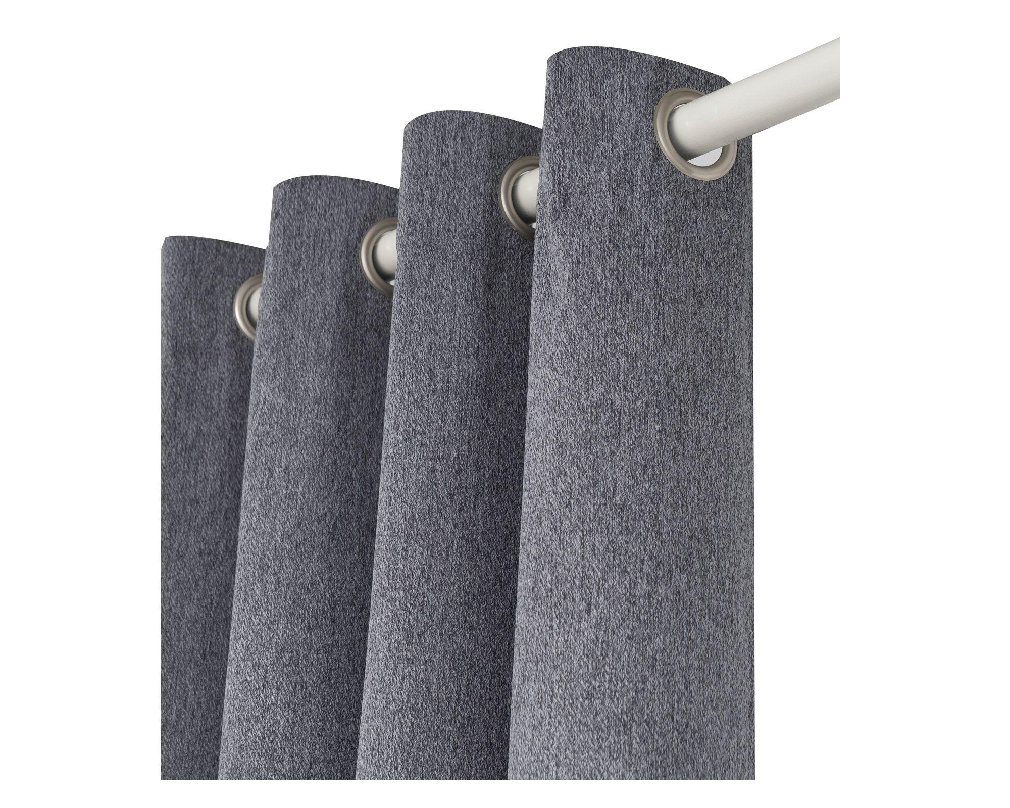 Cortina sunout 140x230 cm gris Cotidiana.-1