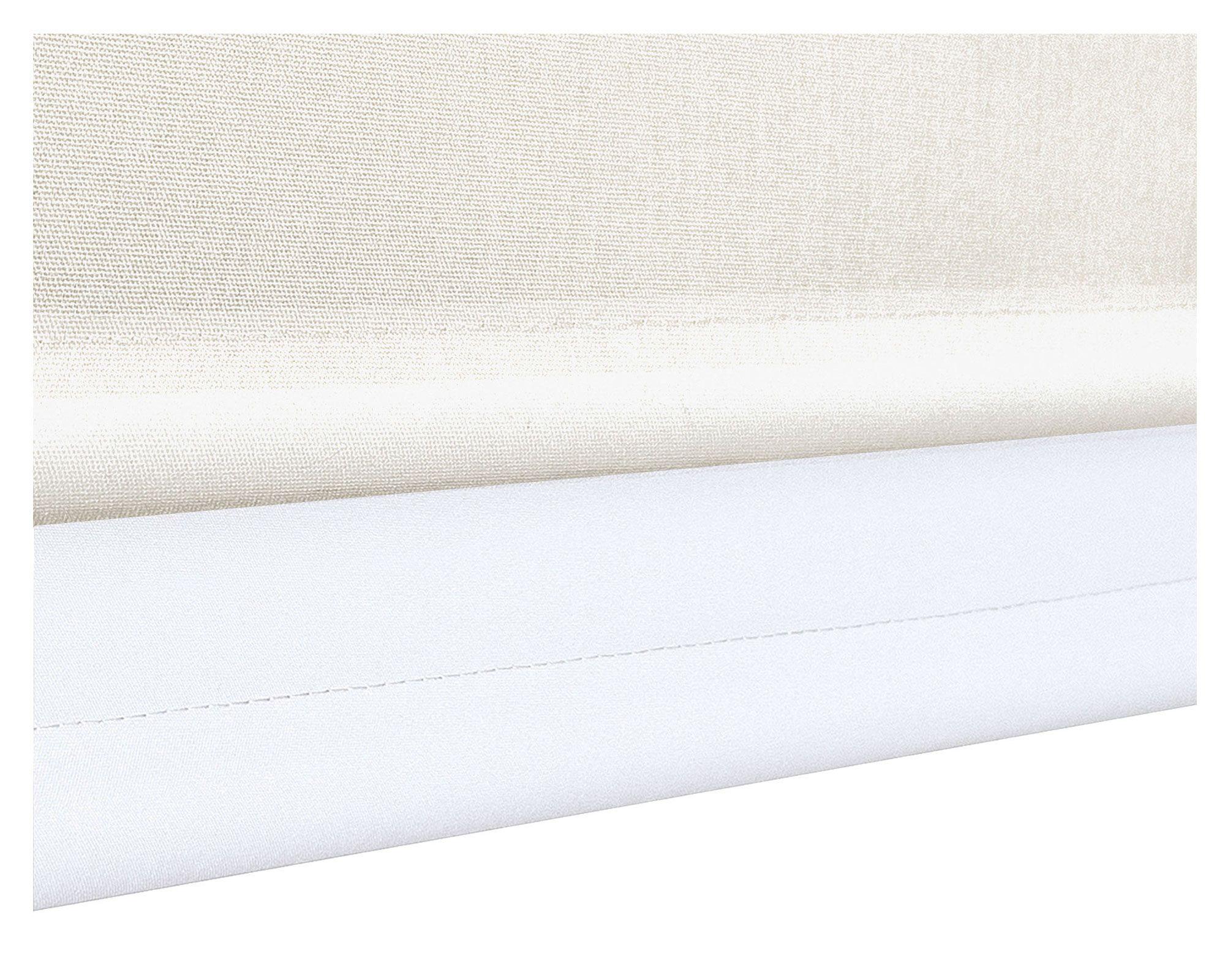 Cortina roller BlackOut 100x250 cm Doble liso blanco Cotidiana-3