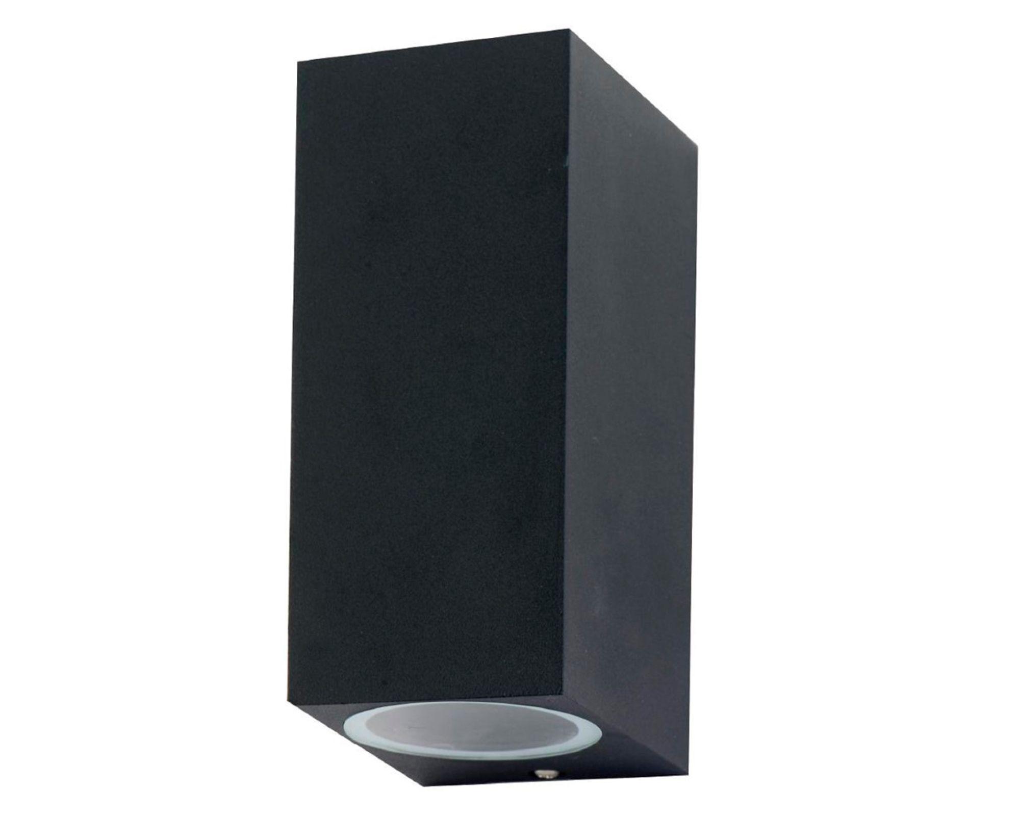 Aplique 2L GU10 negro-1