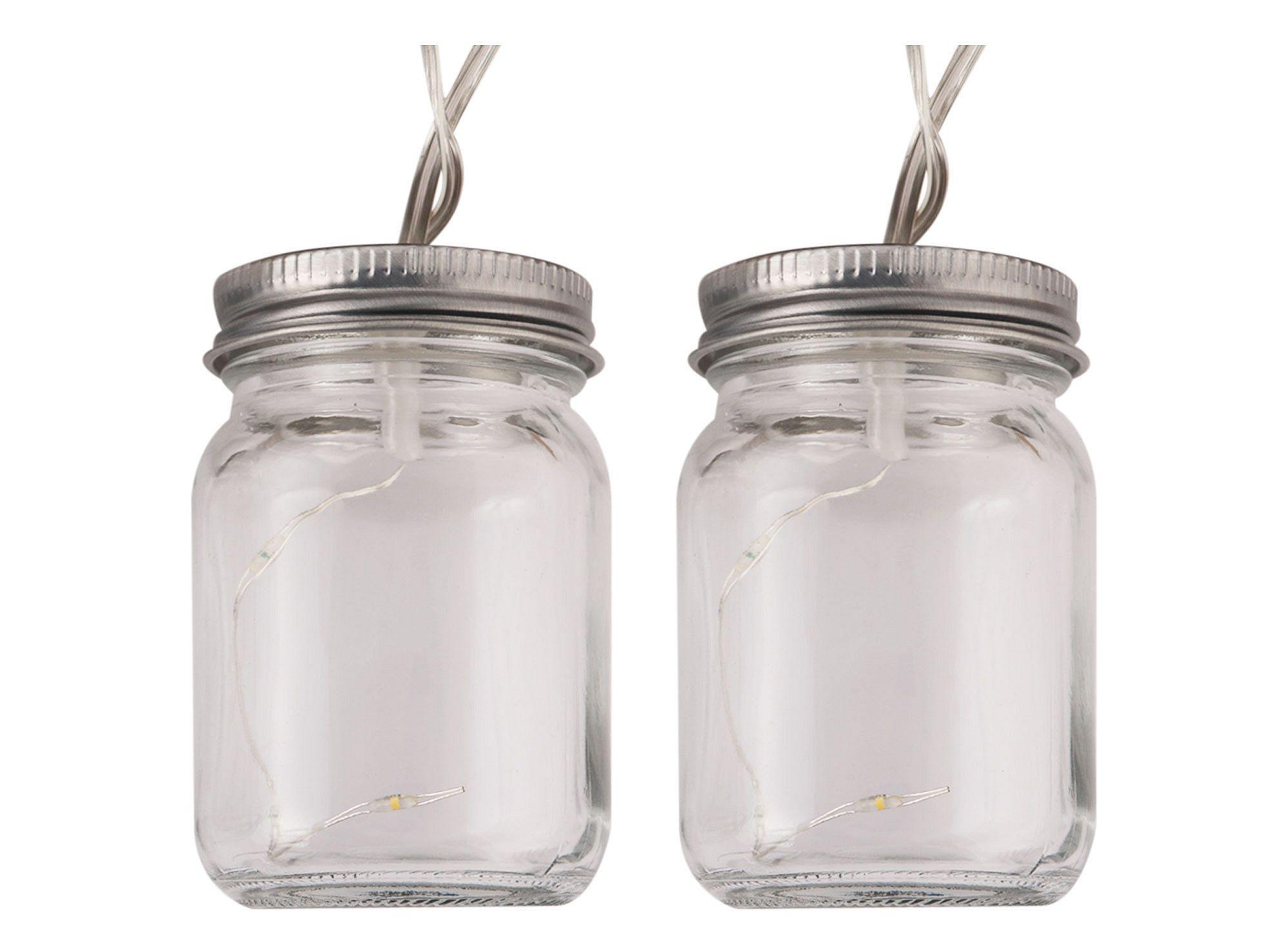 Guirnalda LED decorativa 60L botella vidrio Ledzone-2