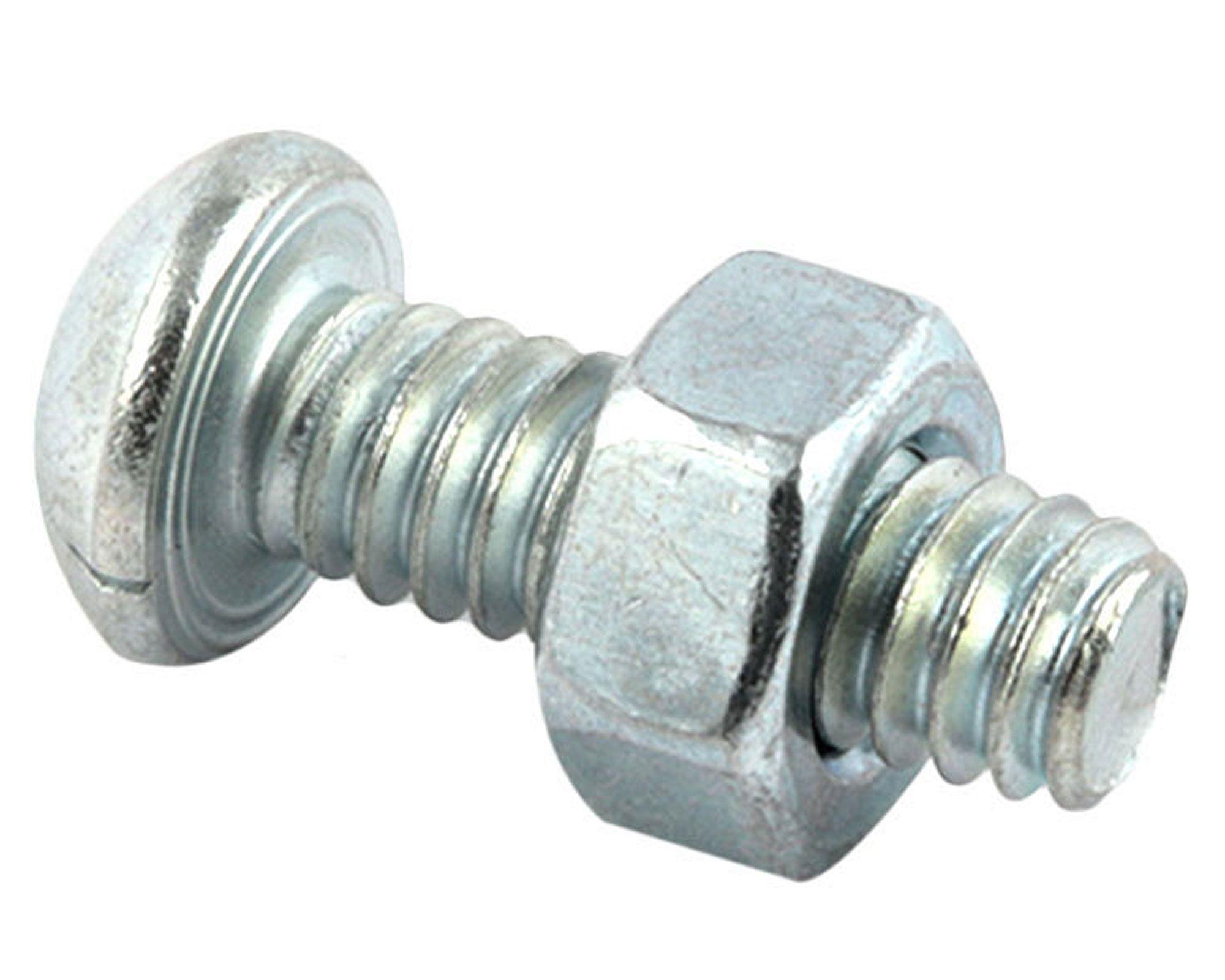 Perno cocina con tuerca 1/4x3/4'' zincado 20 unidades Arnik-2