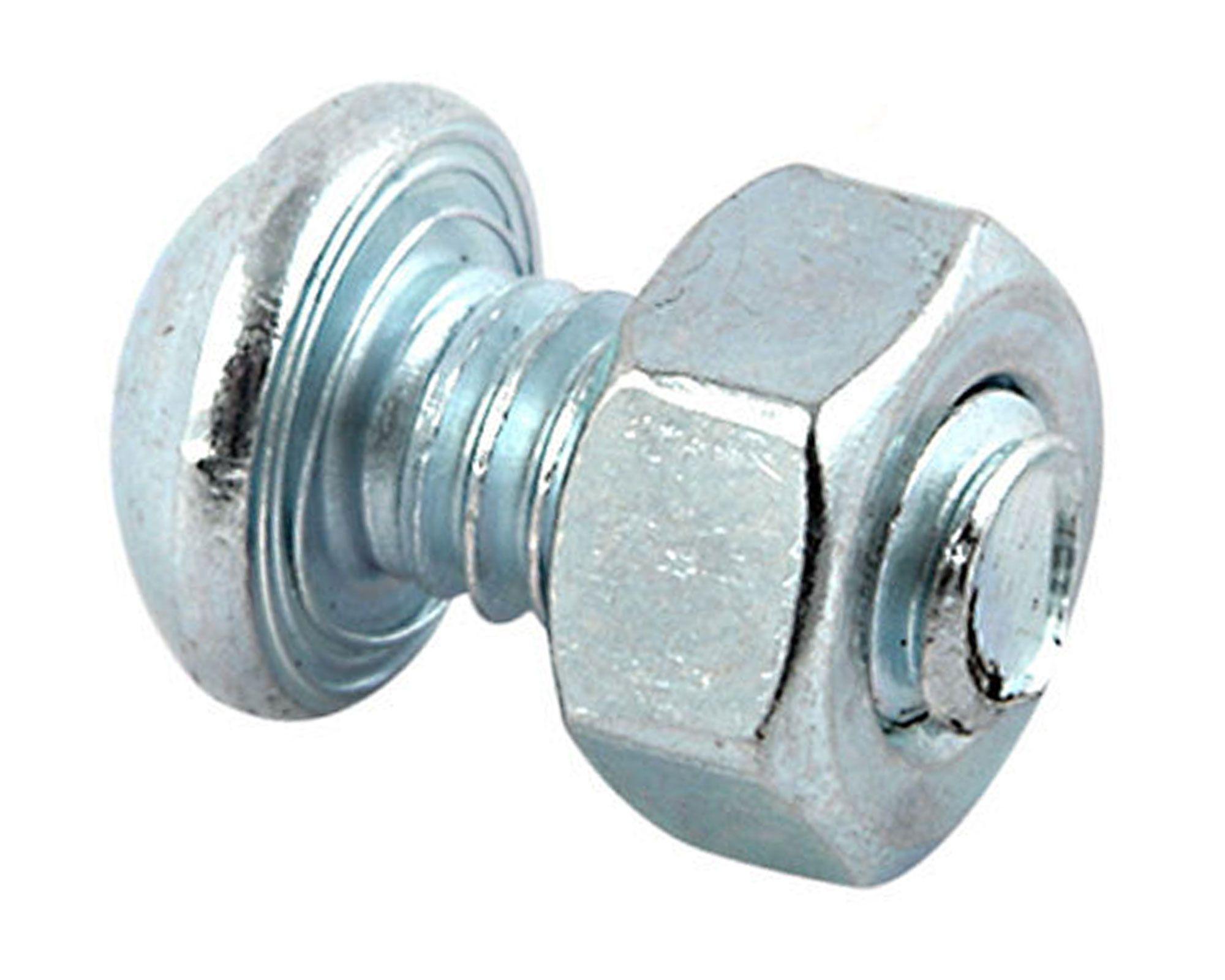 Perno cocina con tuerca 1/4x1/2'' zincado 20 unidades Arnik-2