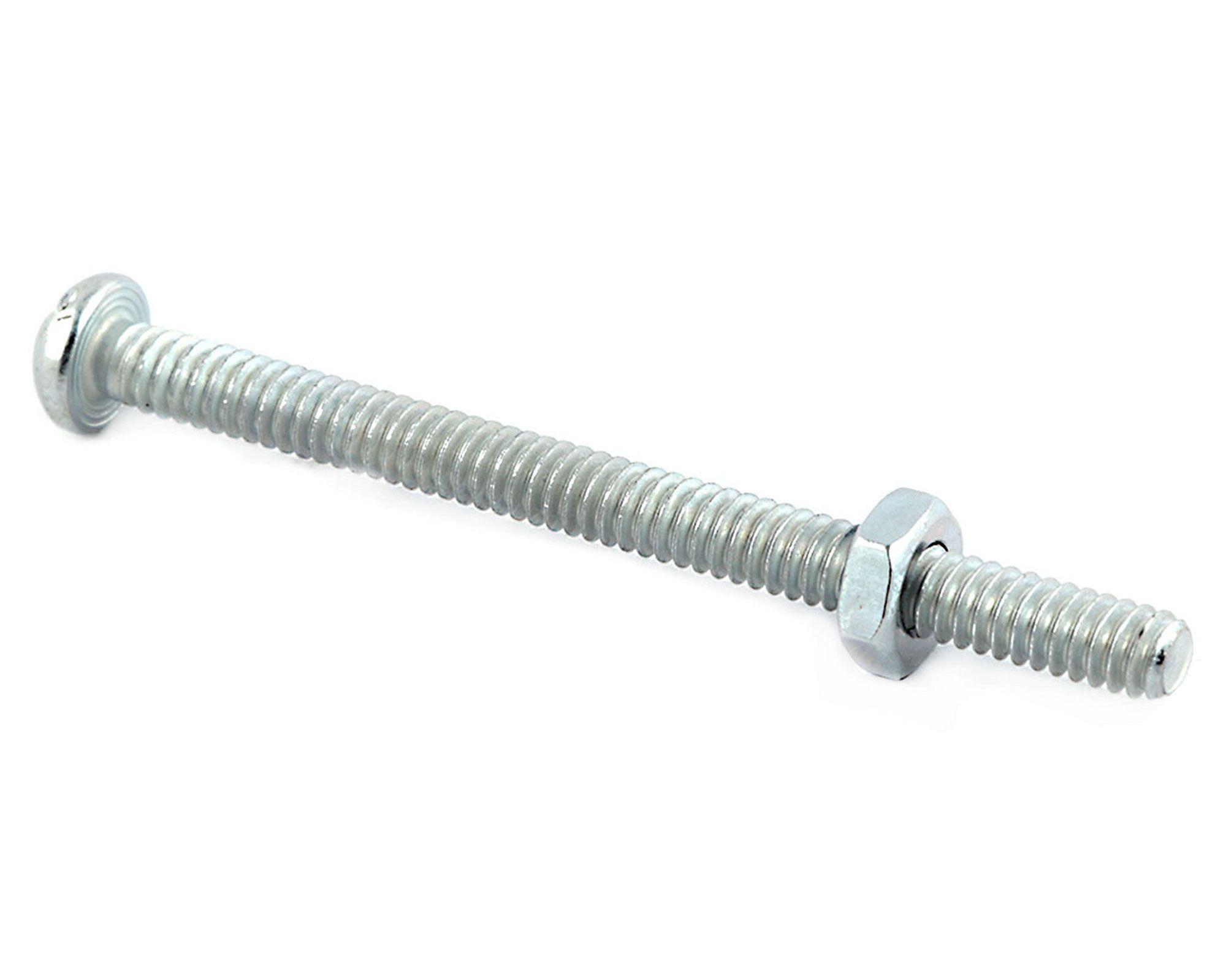 Perno cocina con tuerca 3/16x2 1/2'' zincado 20 unidades Arnik-2