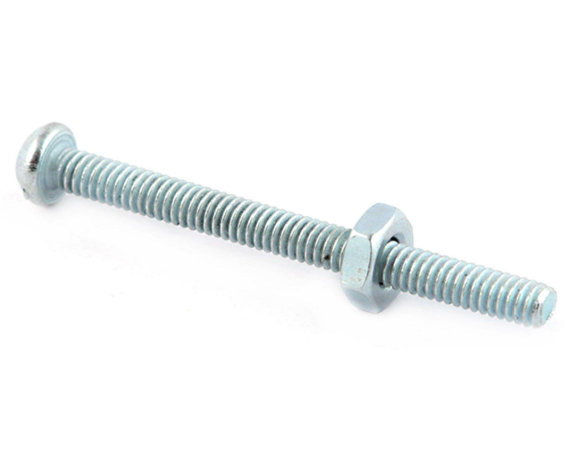 Perno cocina con tuerca 1/8x1 1/2'' zincado 20 unidades Arnik-2