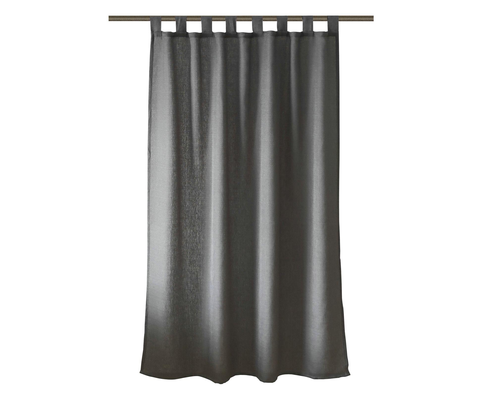 Cortina velo 140x230 cm gris Cotidiana-0