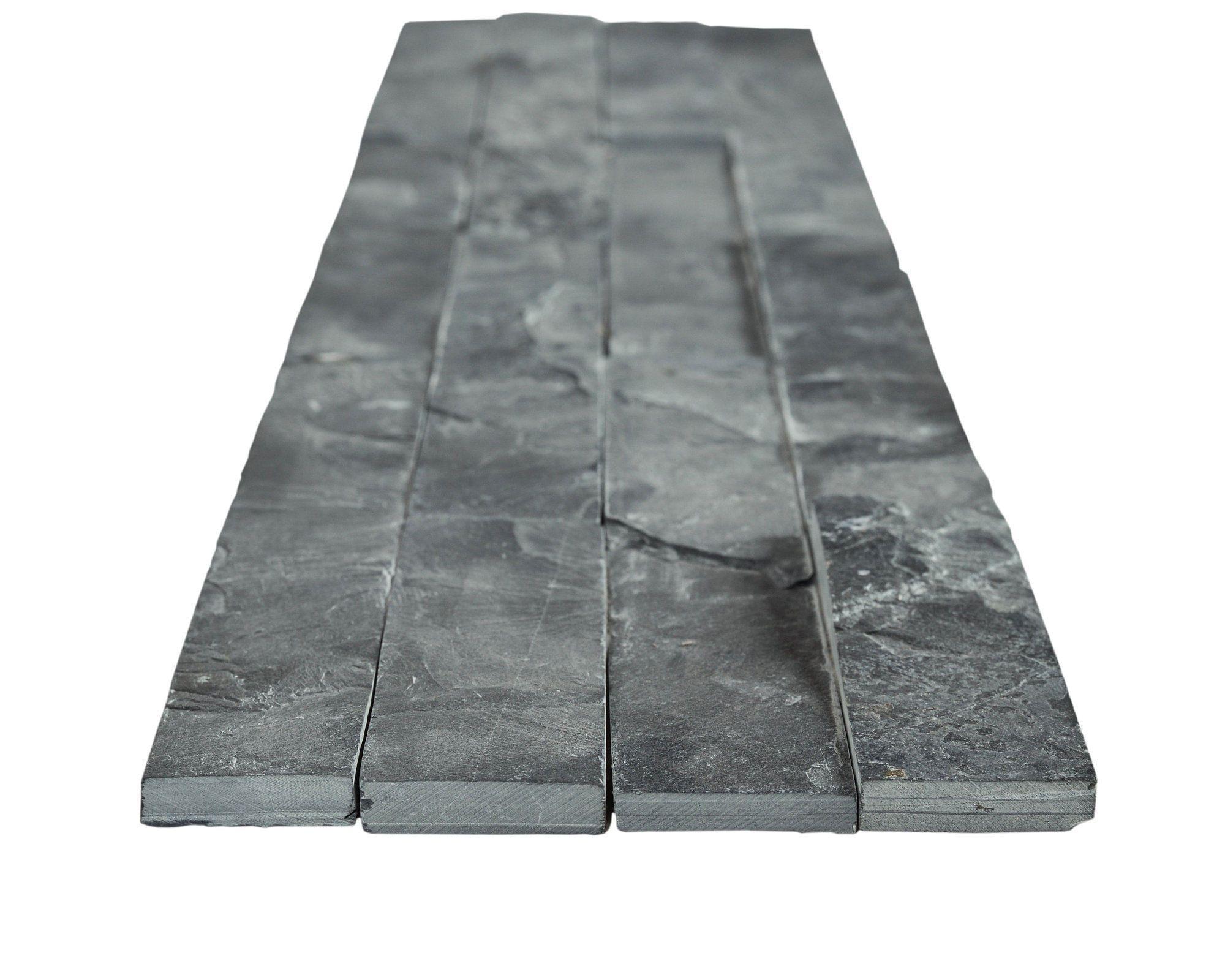 Fachaleta muro 15x60 cm pizarra negra 0,72 m2 Petratec-2