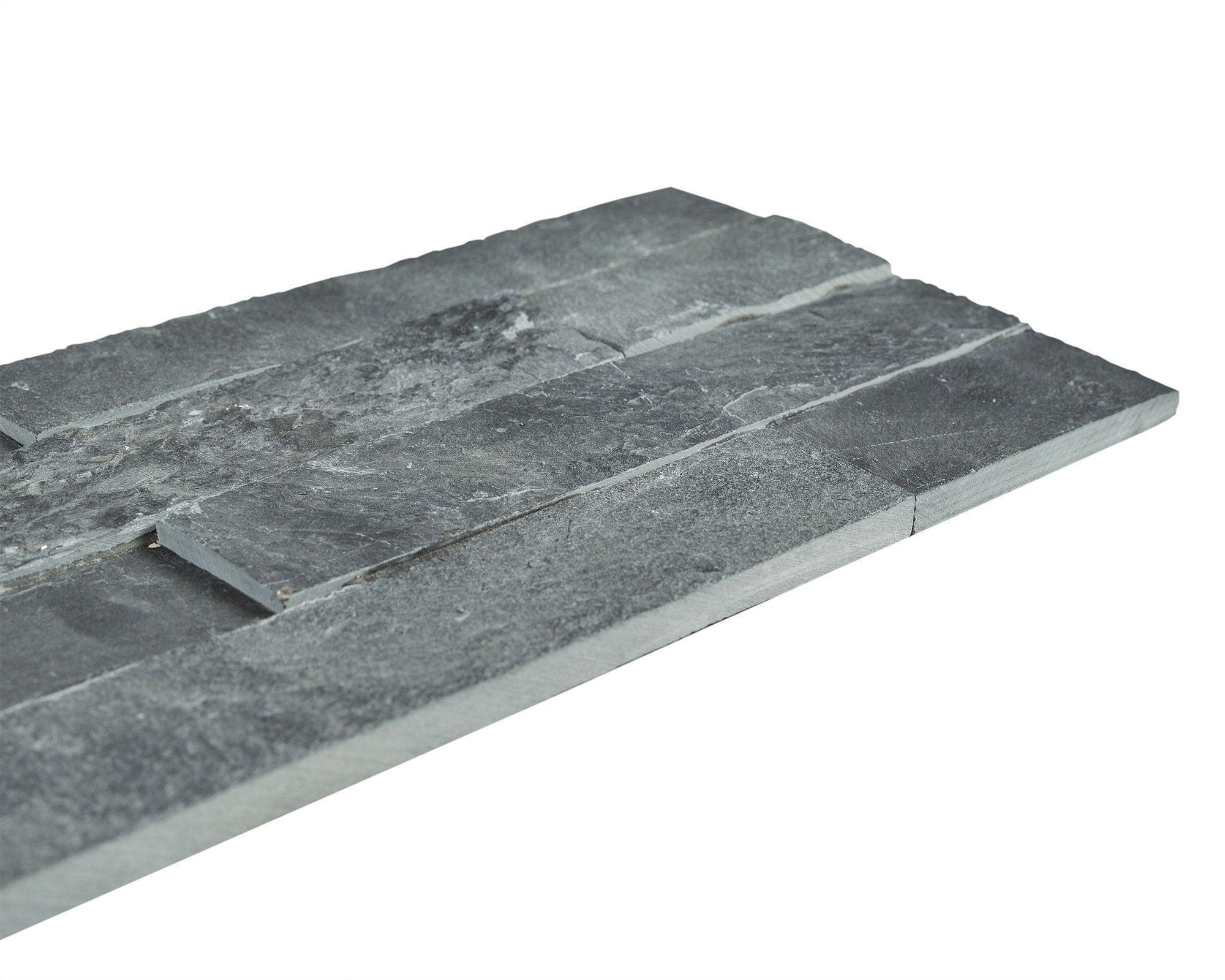 Fachaleta muro 15x60 cm pizarra negra 0,72 m2 Petratec-1