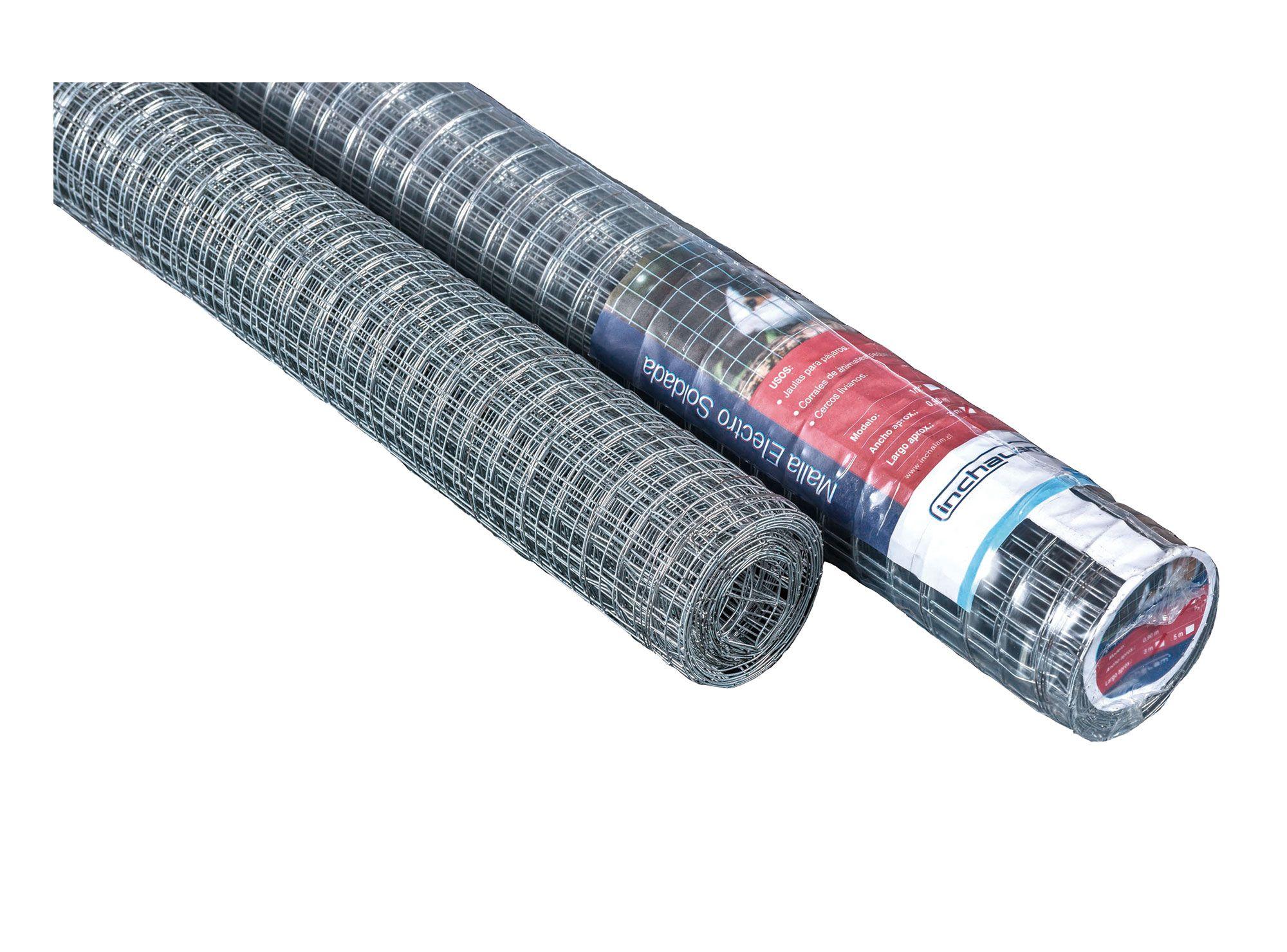 Malla electrosoldada 90 cm 5 m 1/2'' Inchalam-0