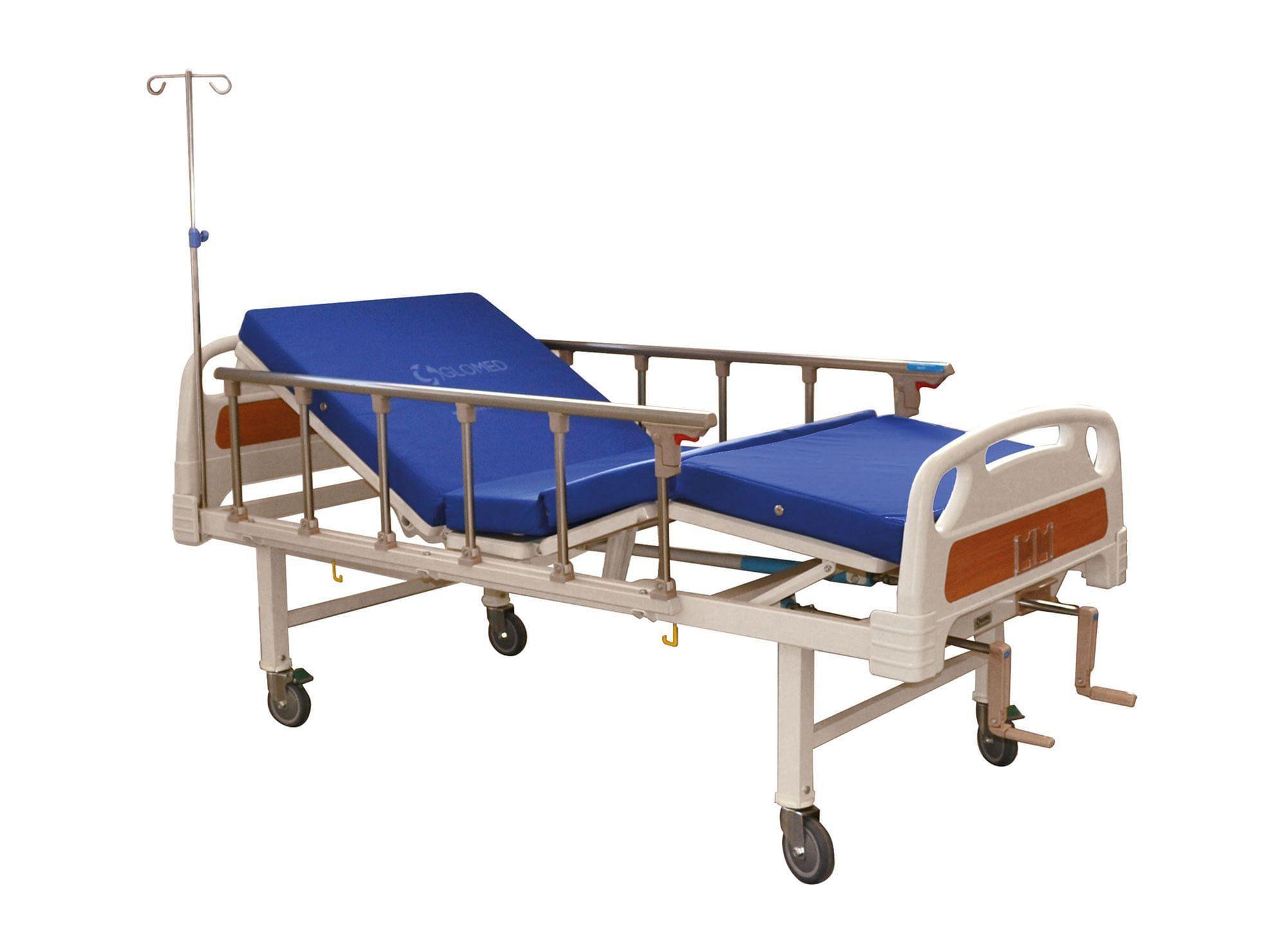 Catre clínico 2 posiciones + colchón 10 cm Glomed-0