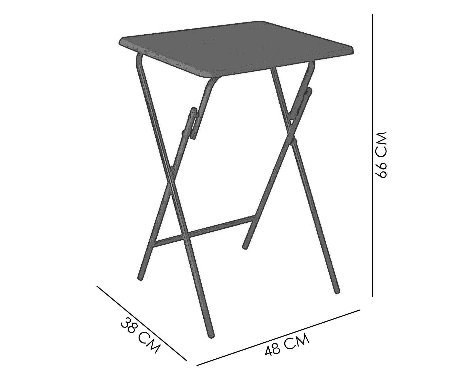 Mesa plegable Juvenil blanco 2 M+Design-3