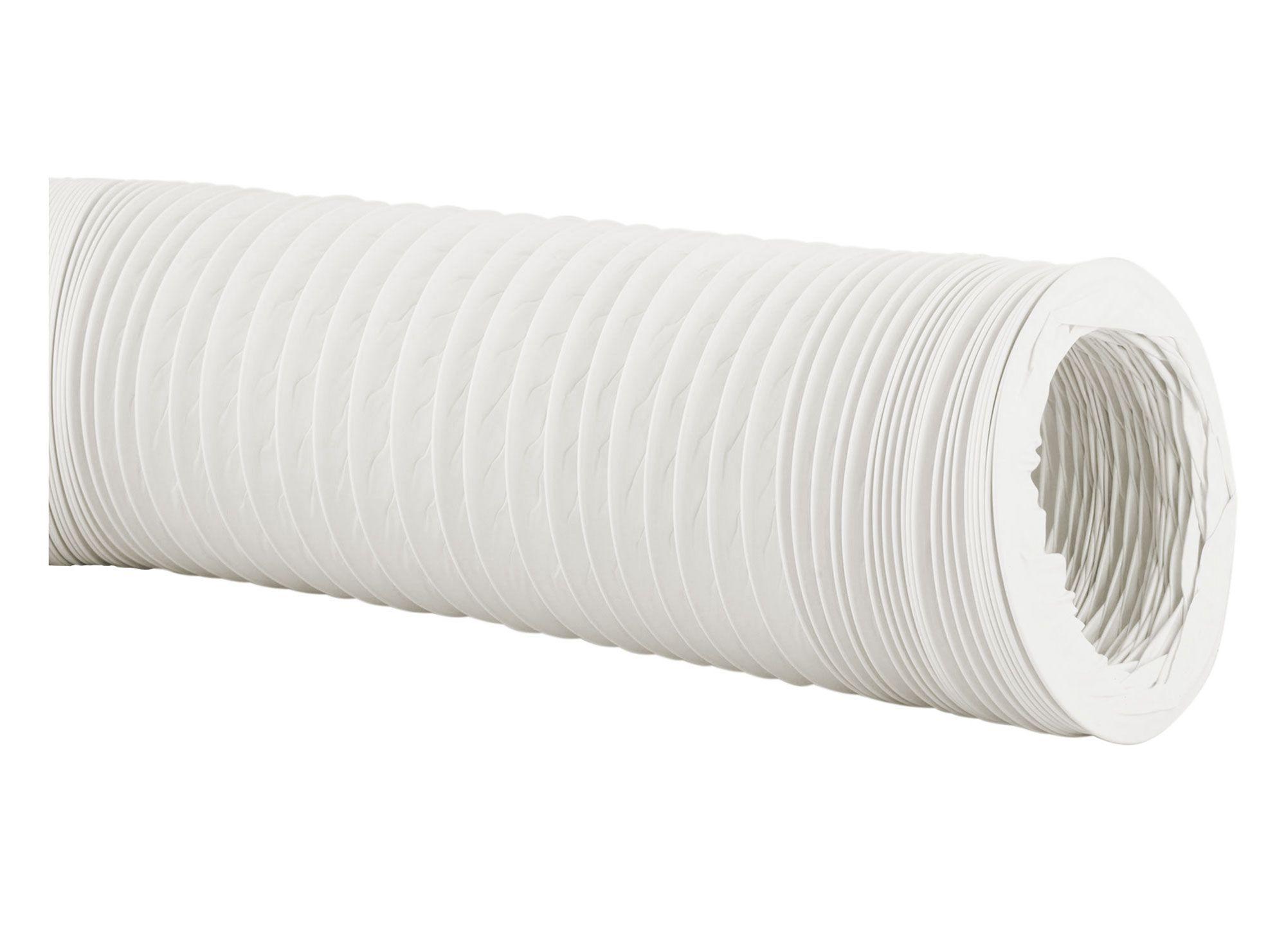 Ducto secadora 4'' 3 m flexible blanco Isoplast-0