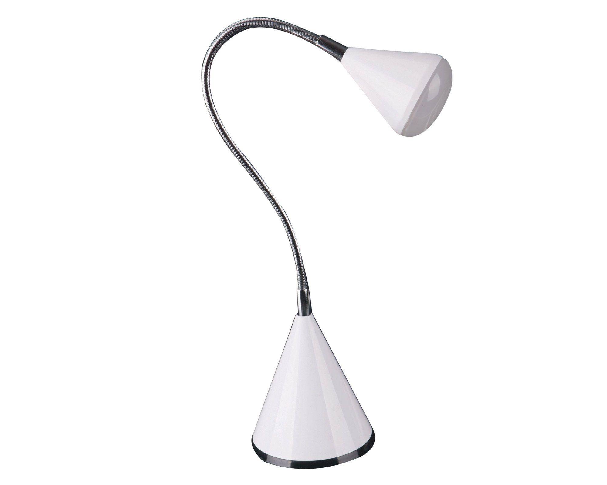 Lámpara escritorio LED Agapia blanco Abitare-0