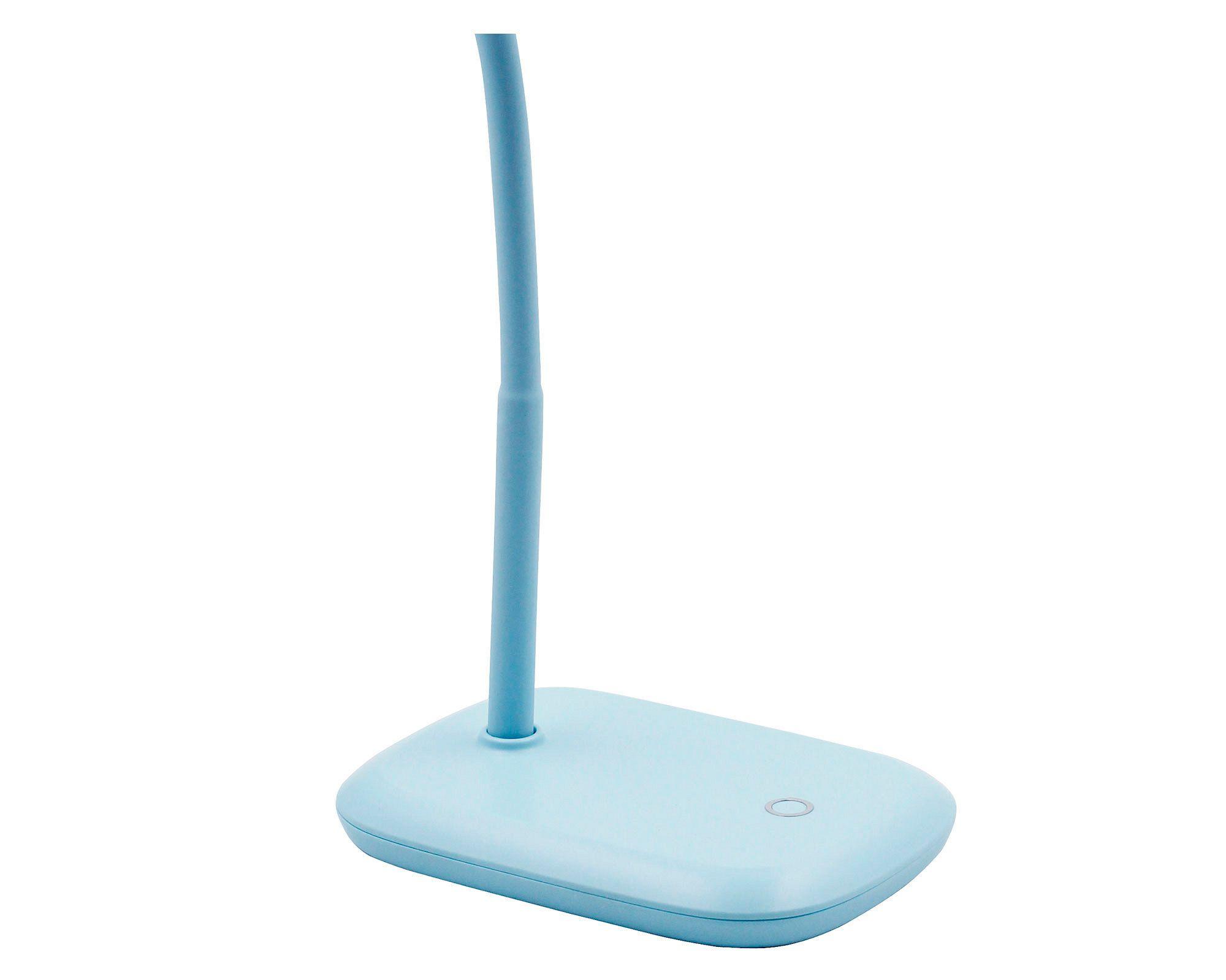 Lámpara escritorio LED Kozma touch celeste Abitare-5