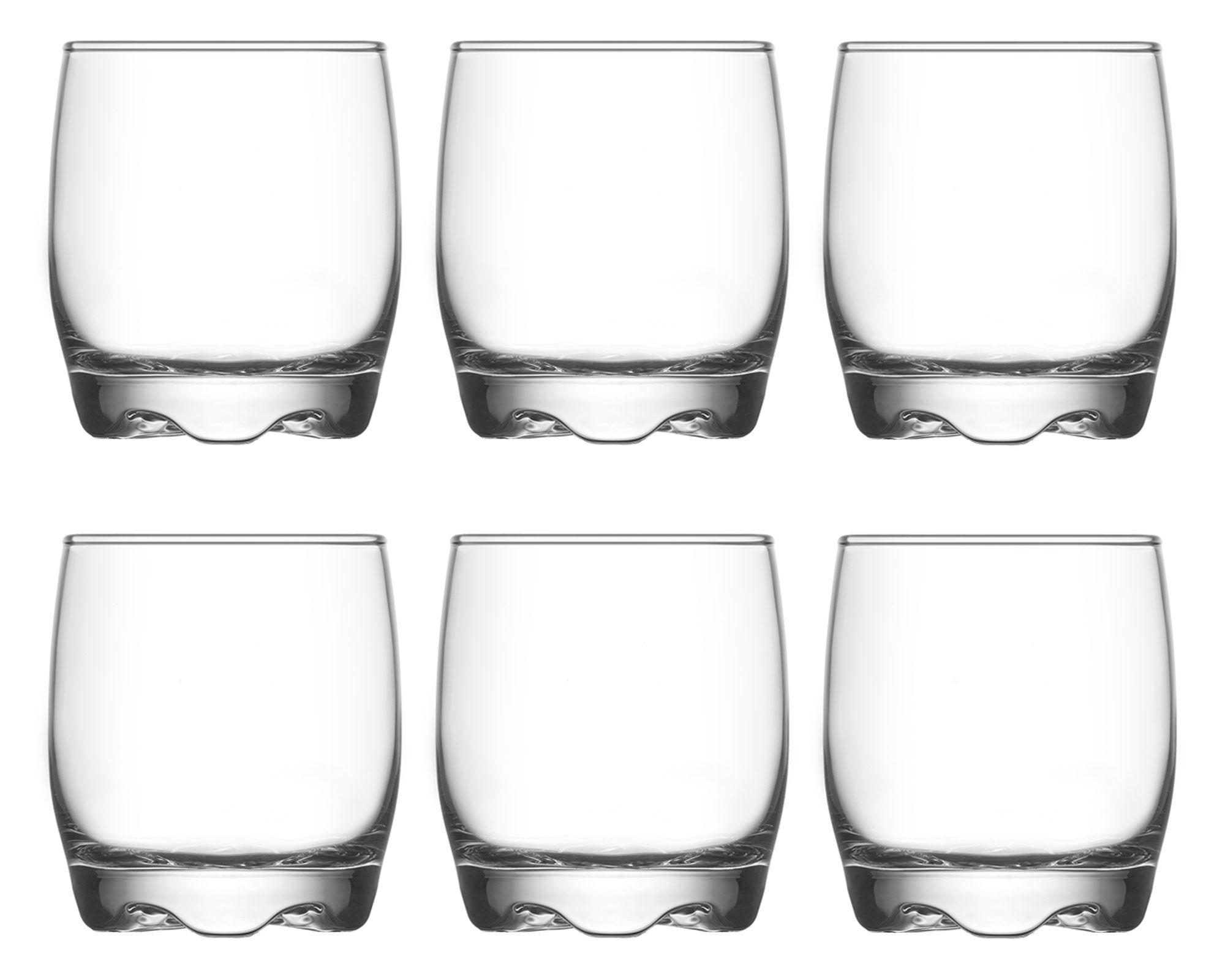 Vaso bajo 290 ml 6 unidades Cotidiana-0