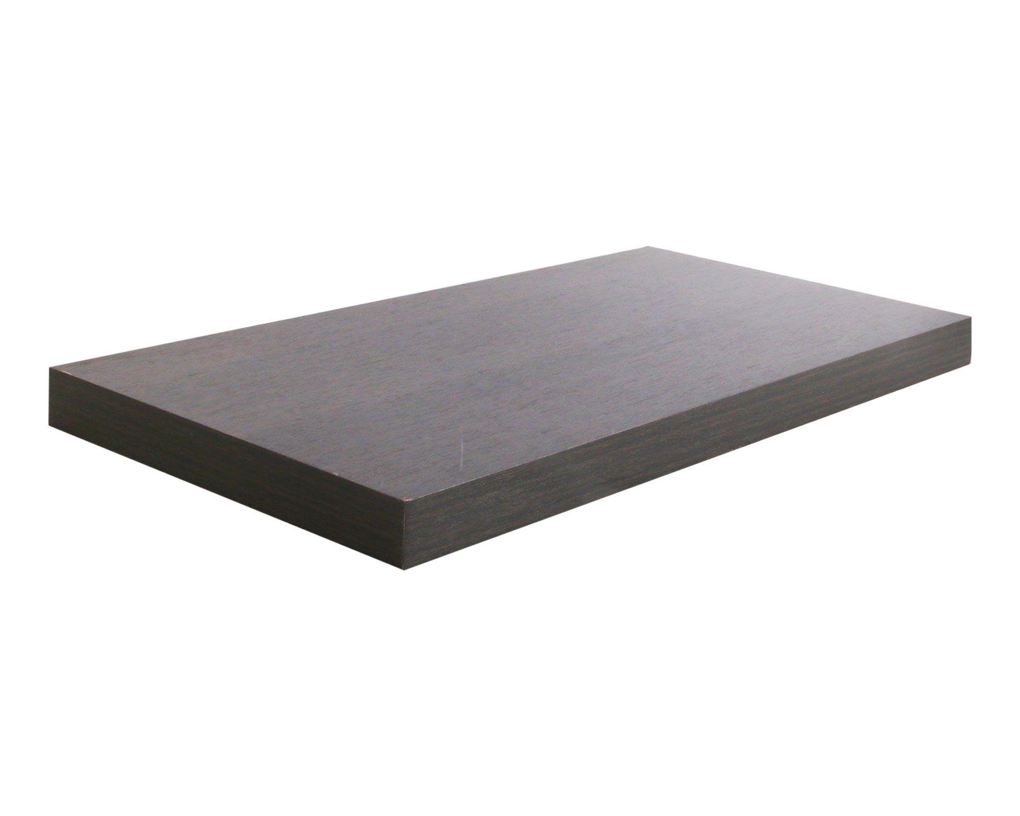 Repisa flotante 60 cm Albert chocolate Cotidiana-1