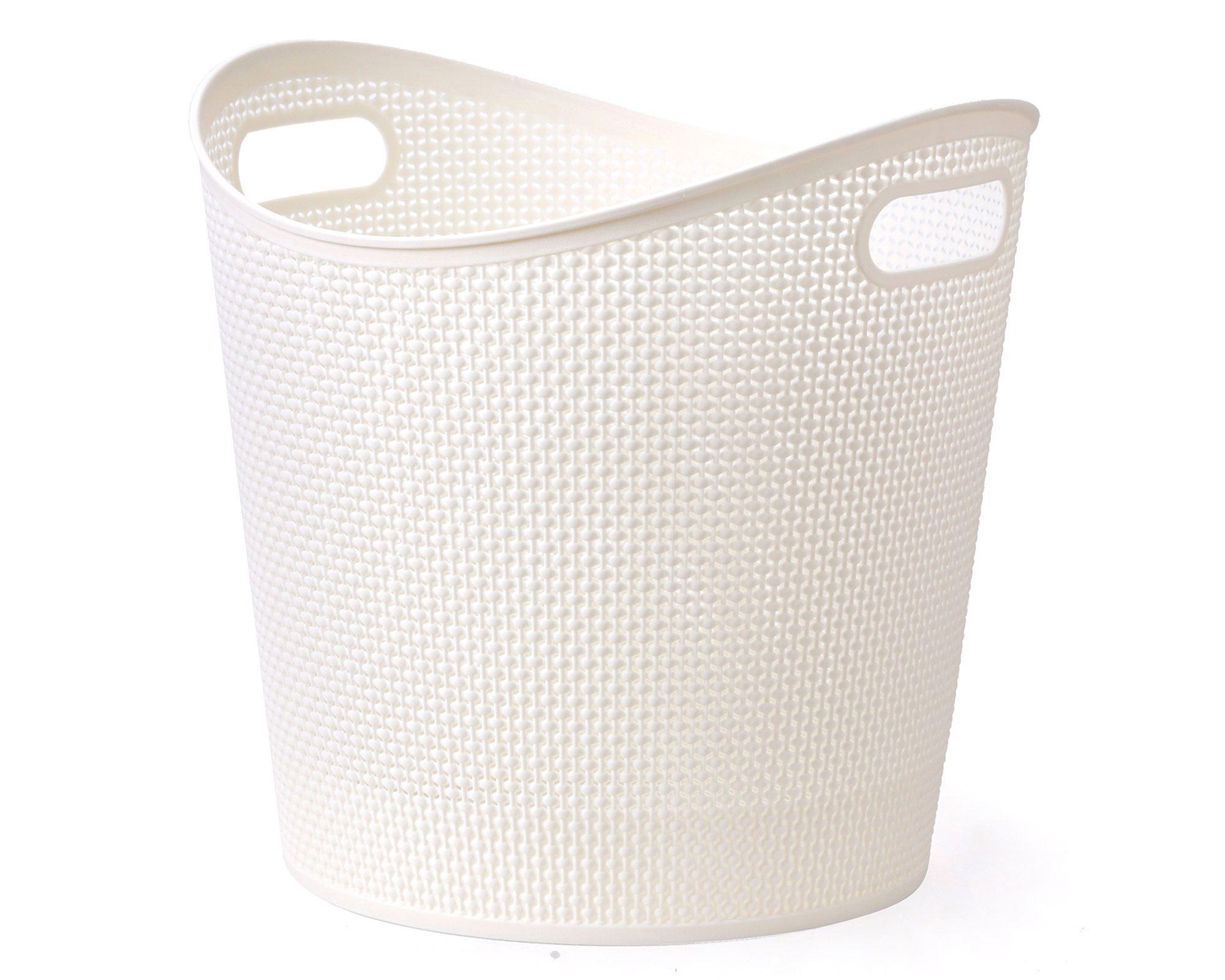 Canasto lavandería 35 litros Redondo Cotidiana-0