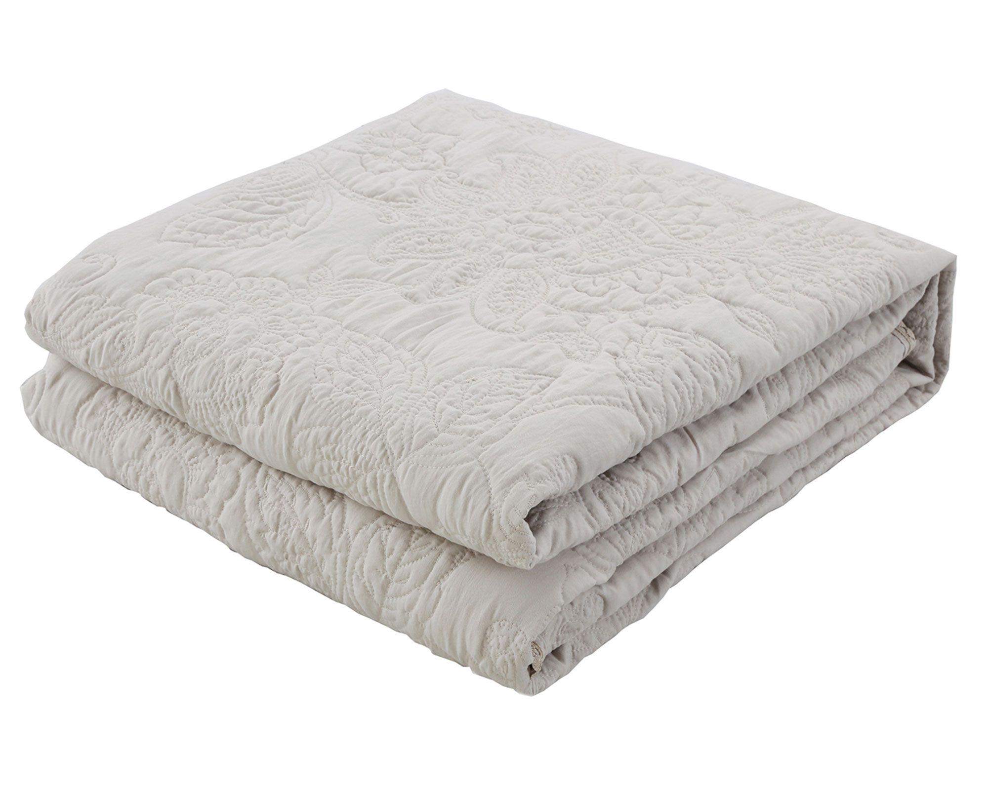 Quilt 2 plazas Clásico ecru Cotidiana-0