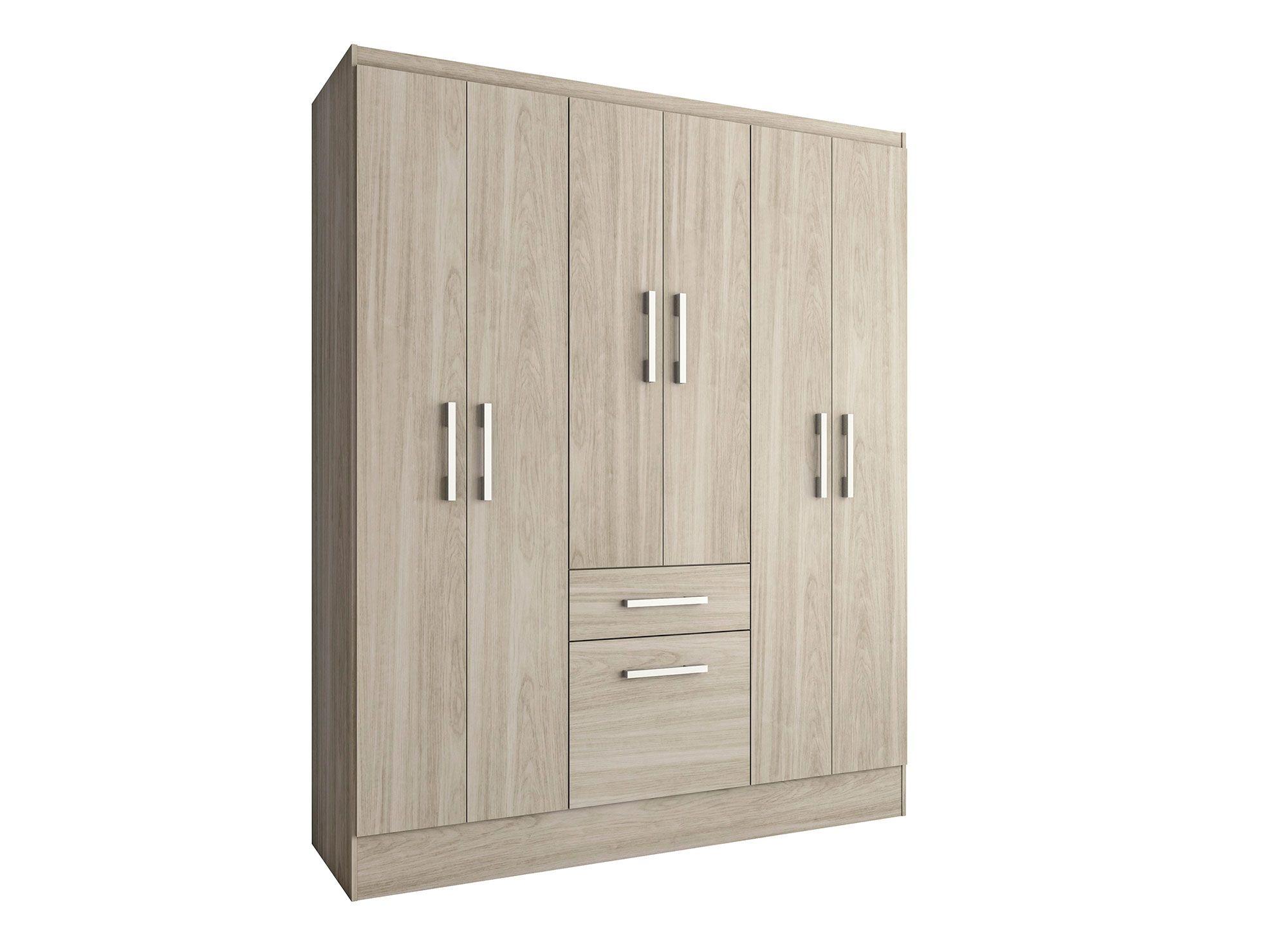 Clóset 6 puertas 1 cajón 1 zapatero Cream M+Design-1